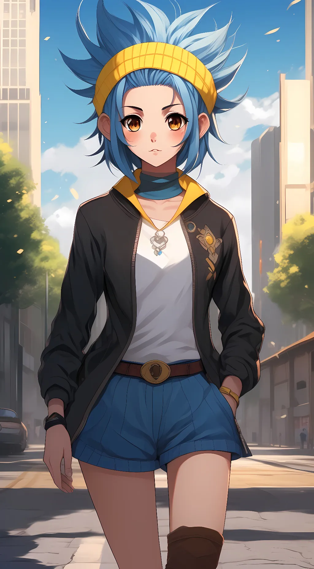 ai character: Levy McGarden background