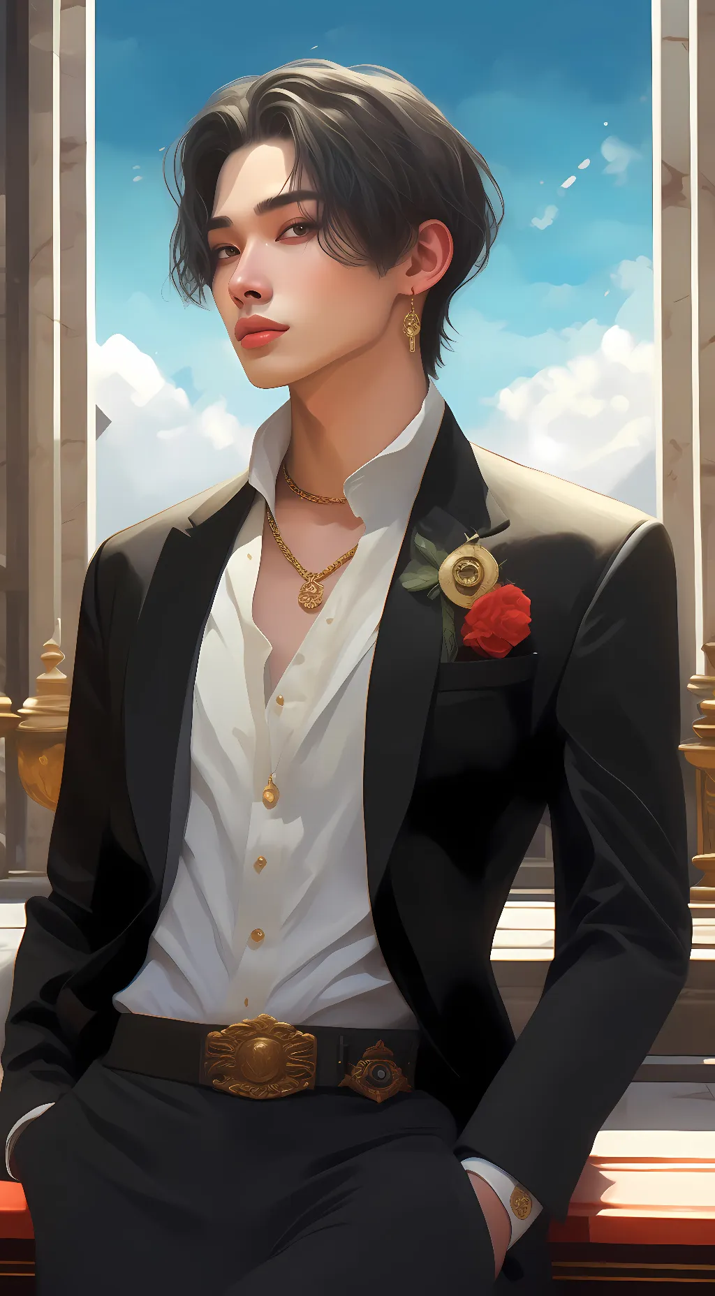 ai character: Ni-ki background