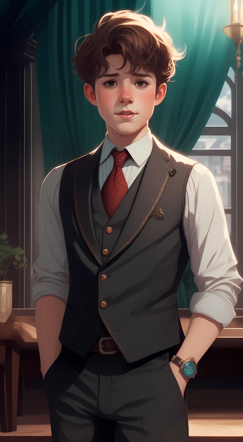 ai character: skyler background