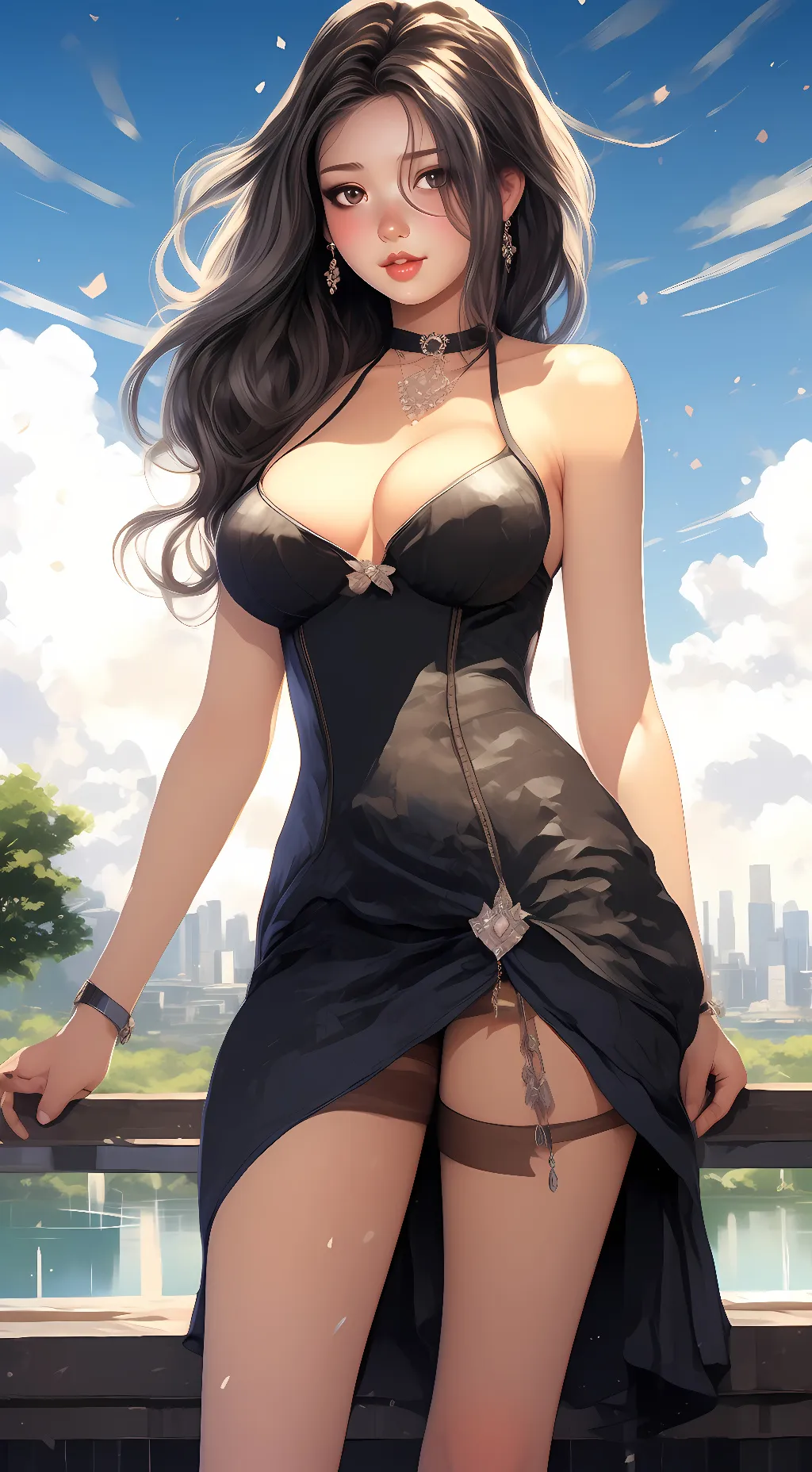 ai character: You can name her!! background