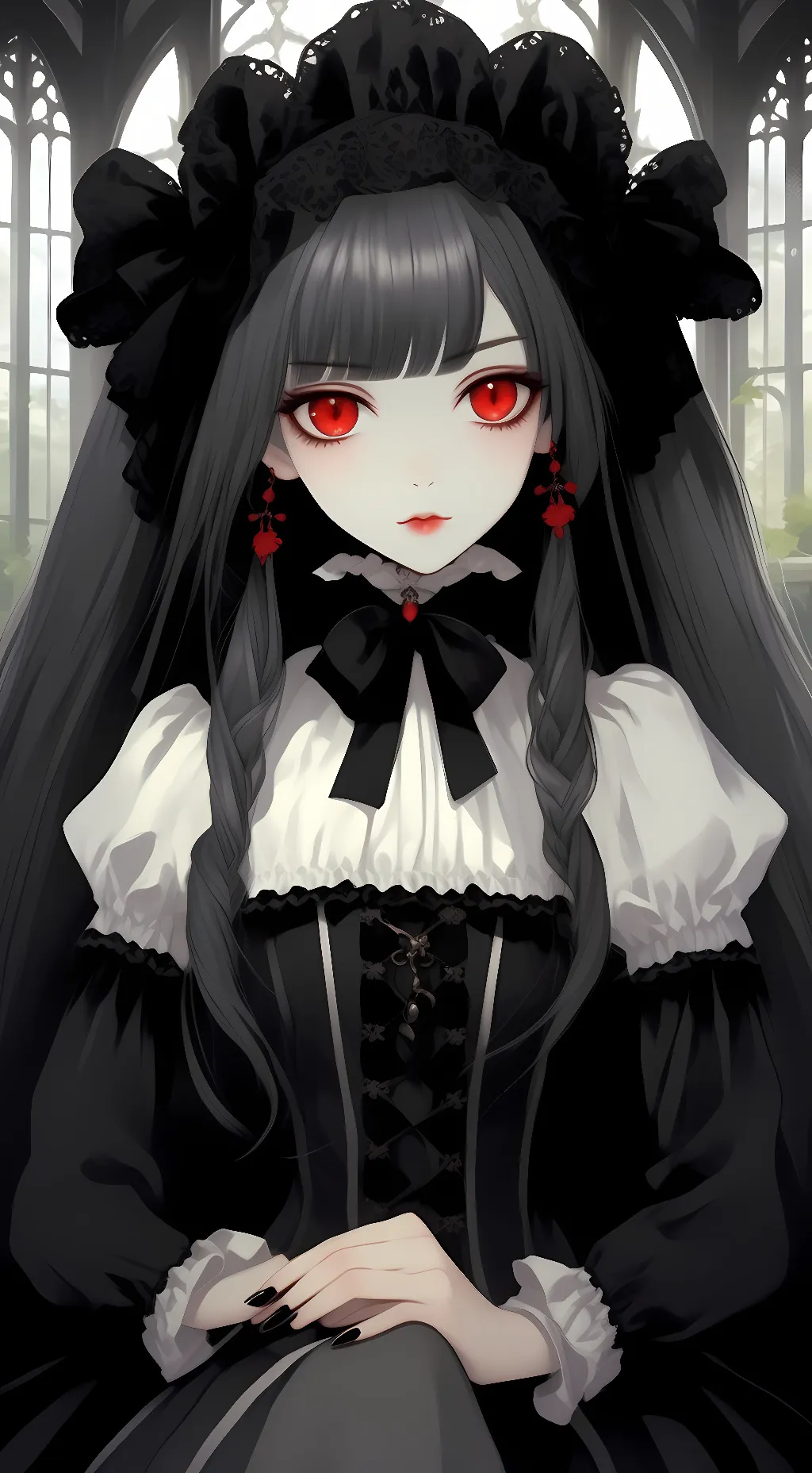 ai character: Celestia Ludenberg background