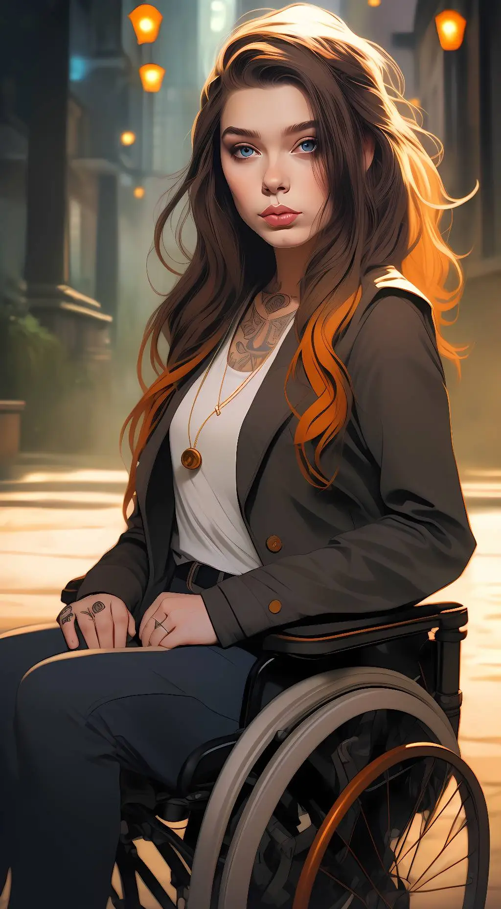 ai character: Boston  background