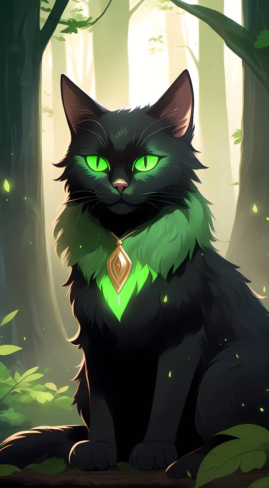 ai character: StrangleLeaf background