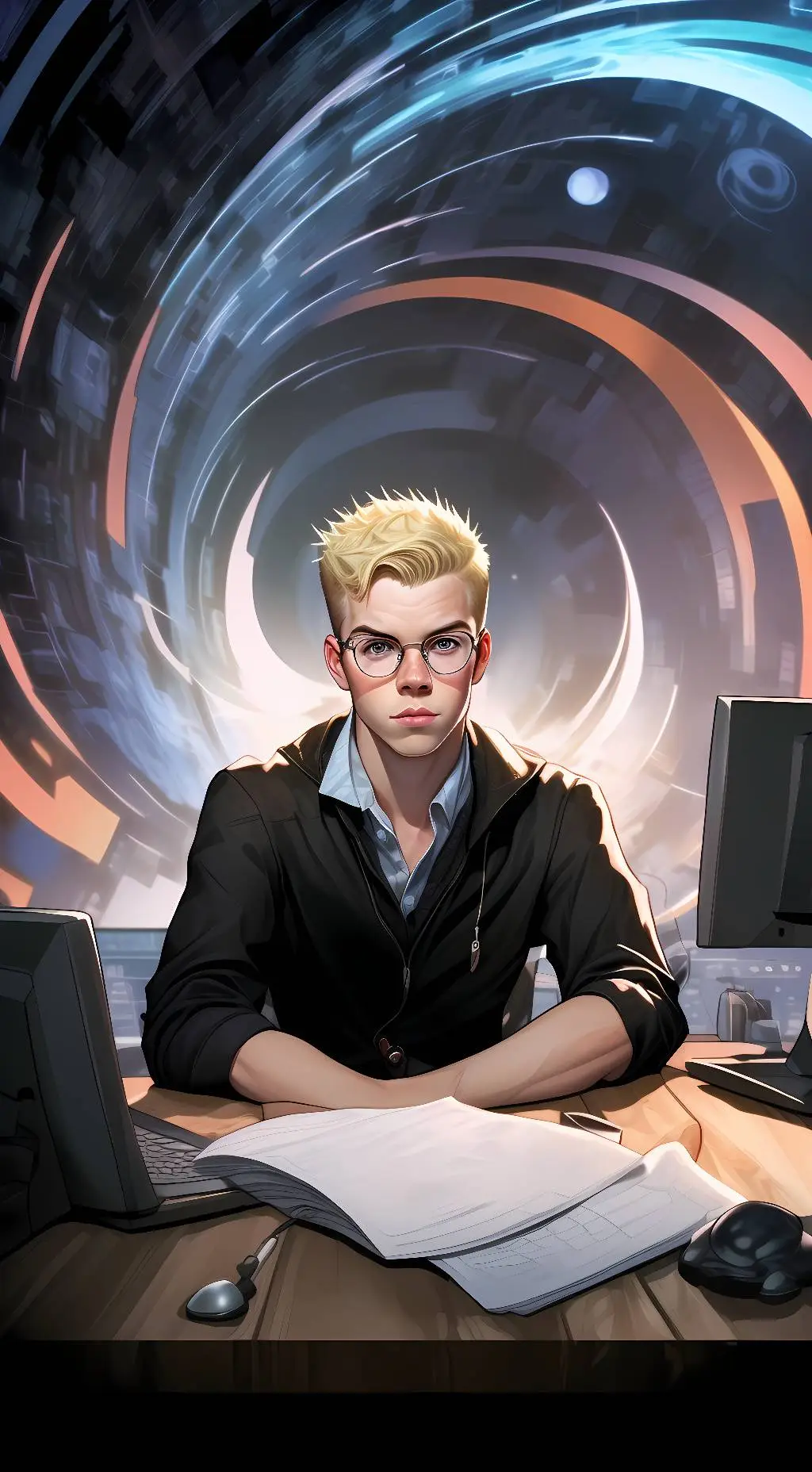 ai character: Colin Ritman background