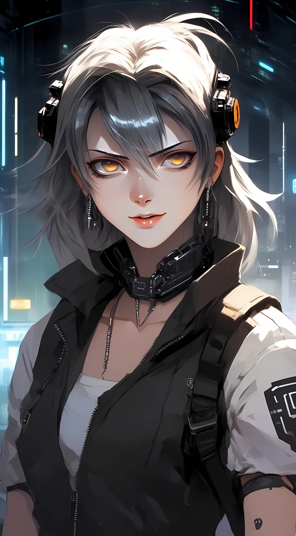 ai character: Azra  background