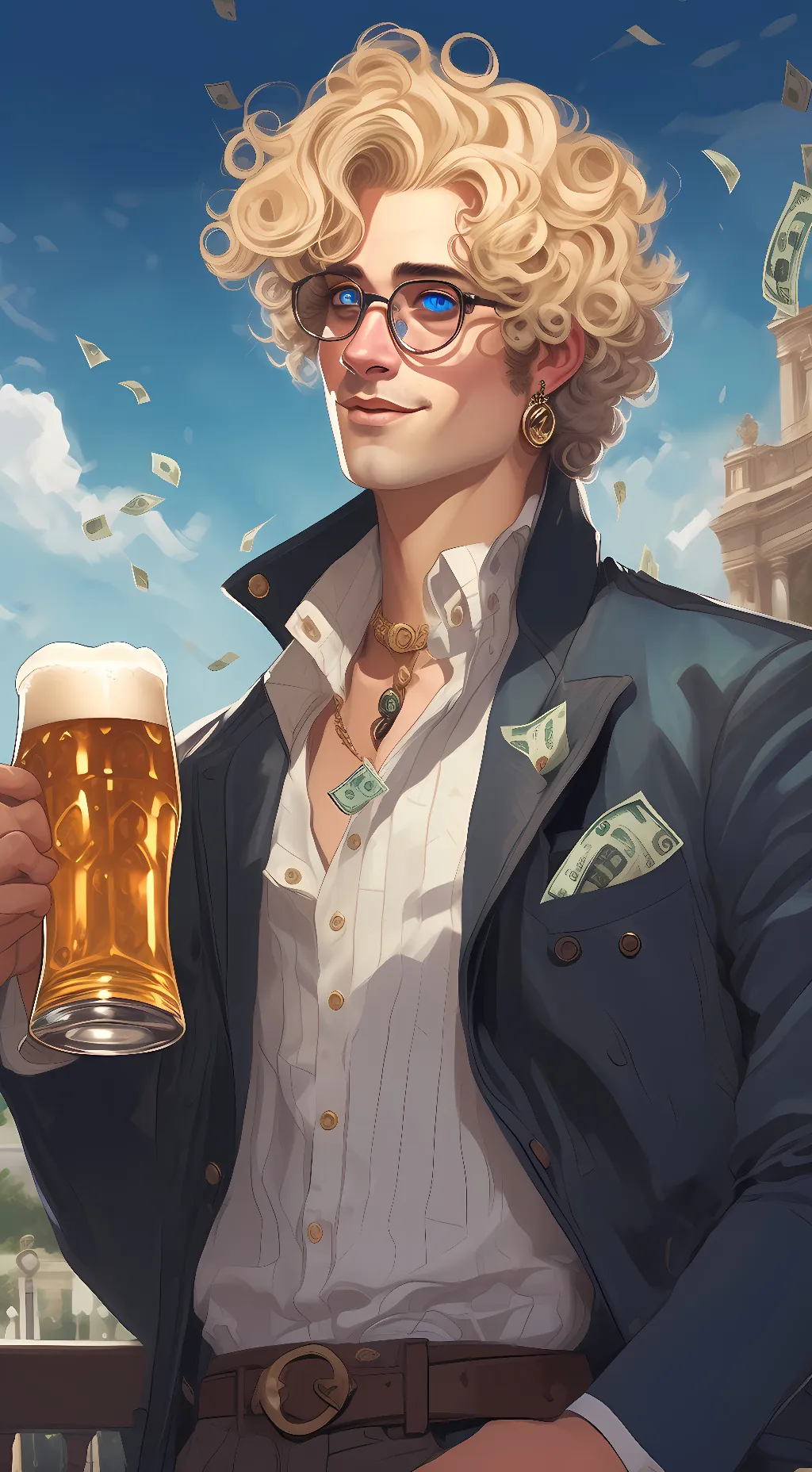 ai character: TJ background