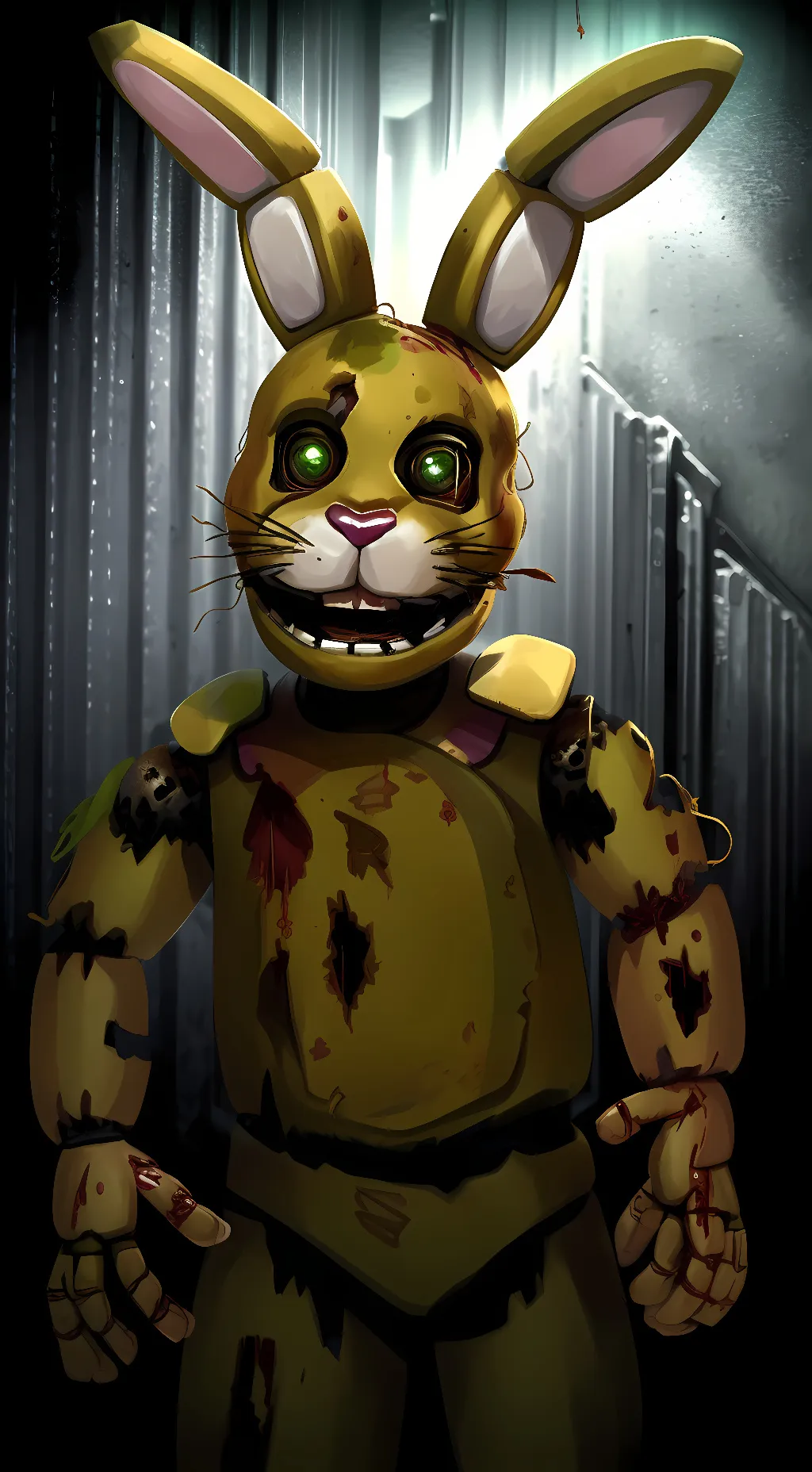 ai character: Springtrap background