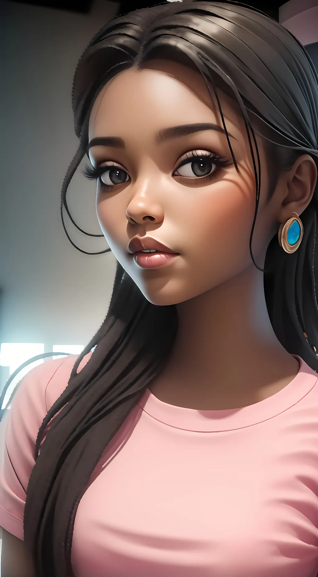 ai character: angel background