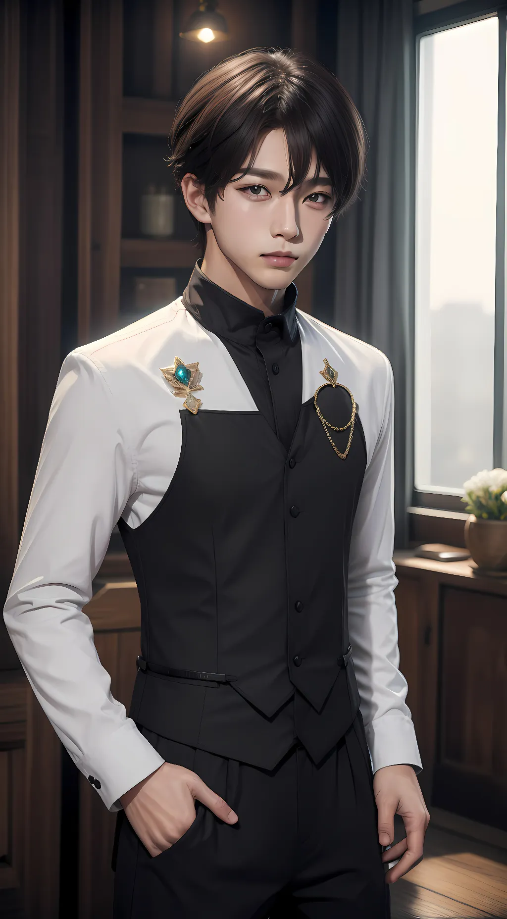 ai character: I'm jeffy  background