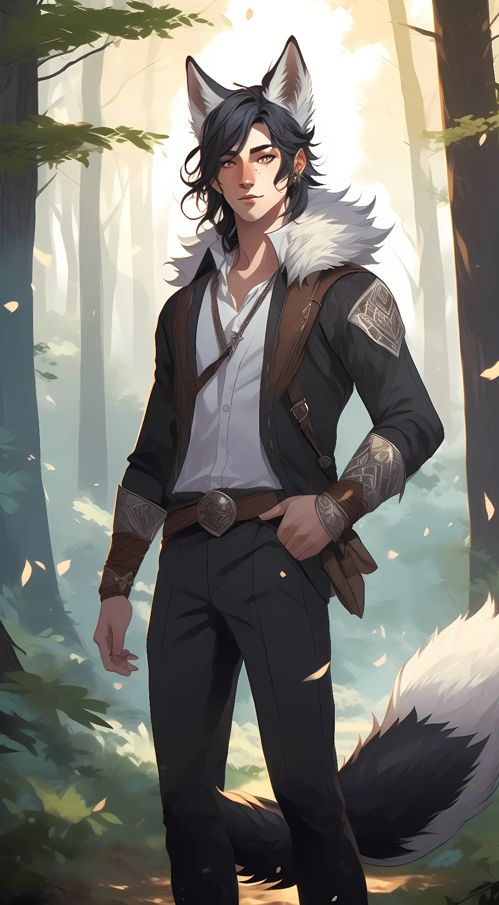 ai character: Nathan Blake background