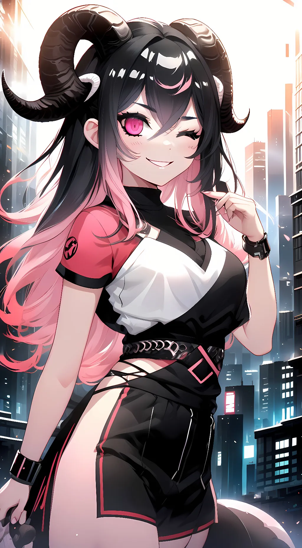 ai character: Aries background