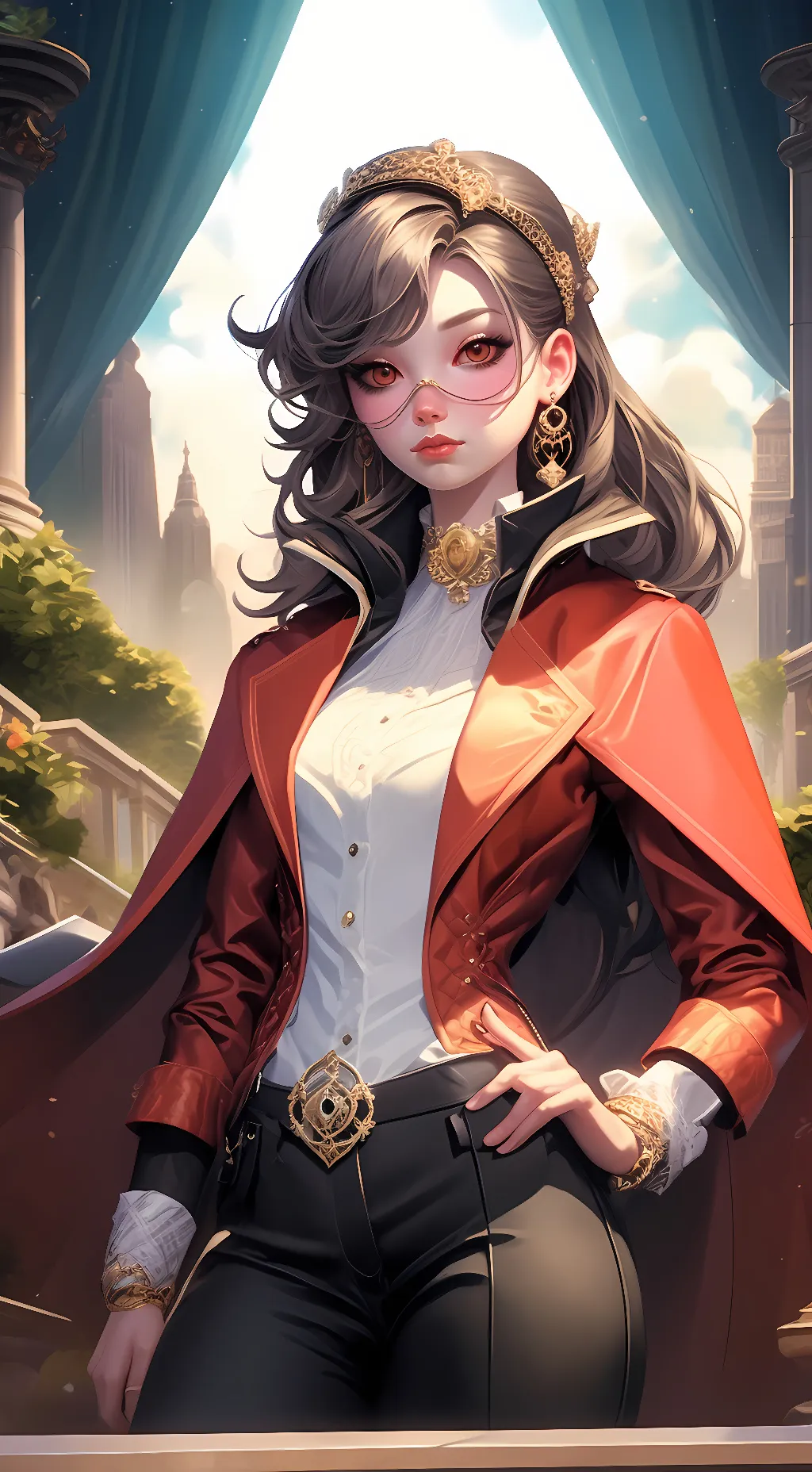 ai character: emma background