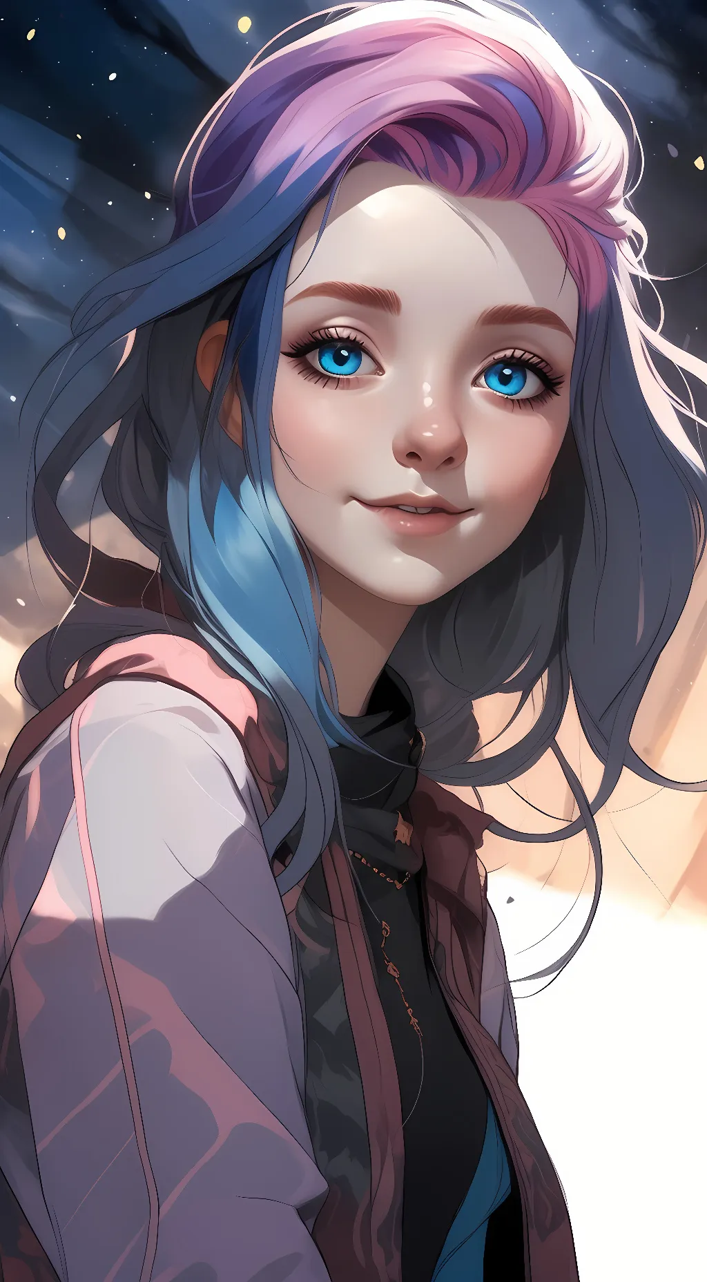 ai character: Ashley background