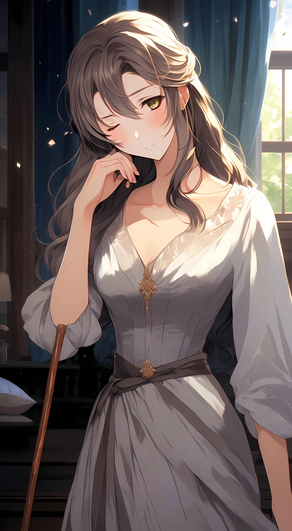 ai character: Ophelia background