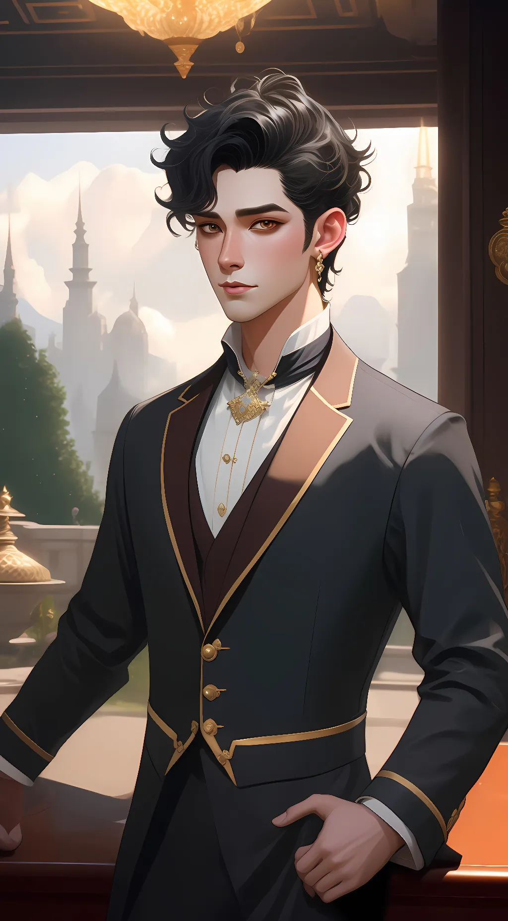 ai character: miguel background