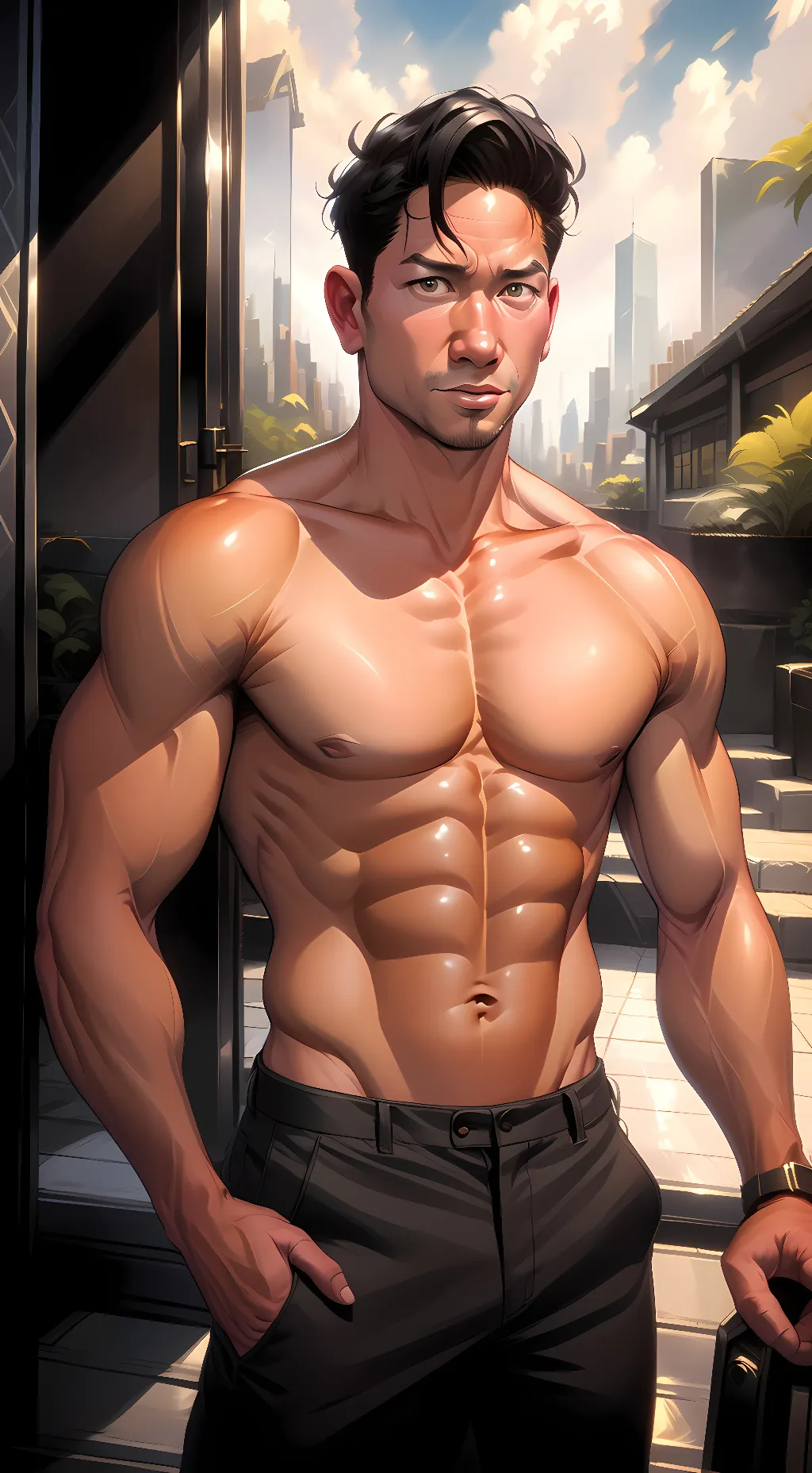 ai character: Nathan background