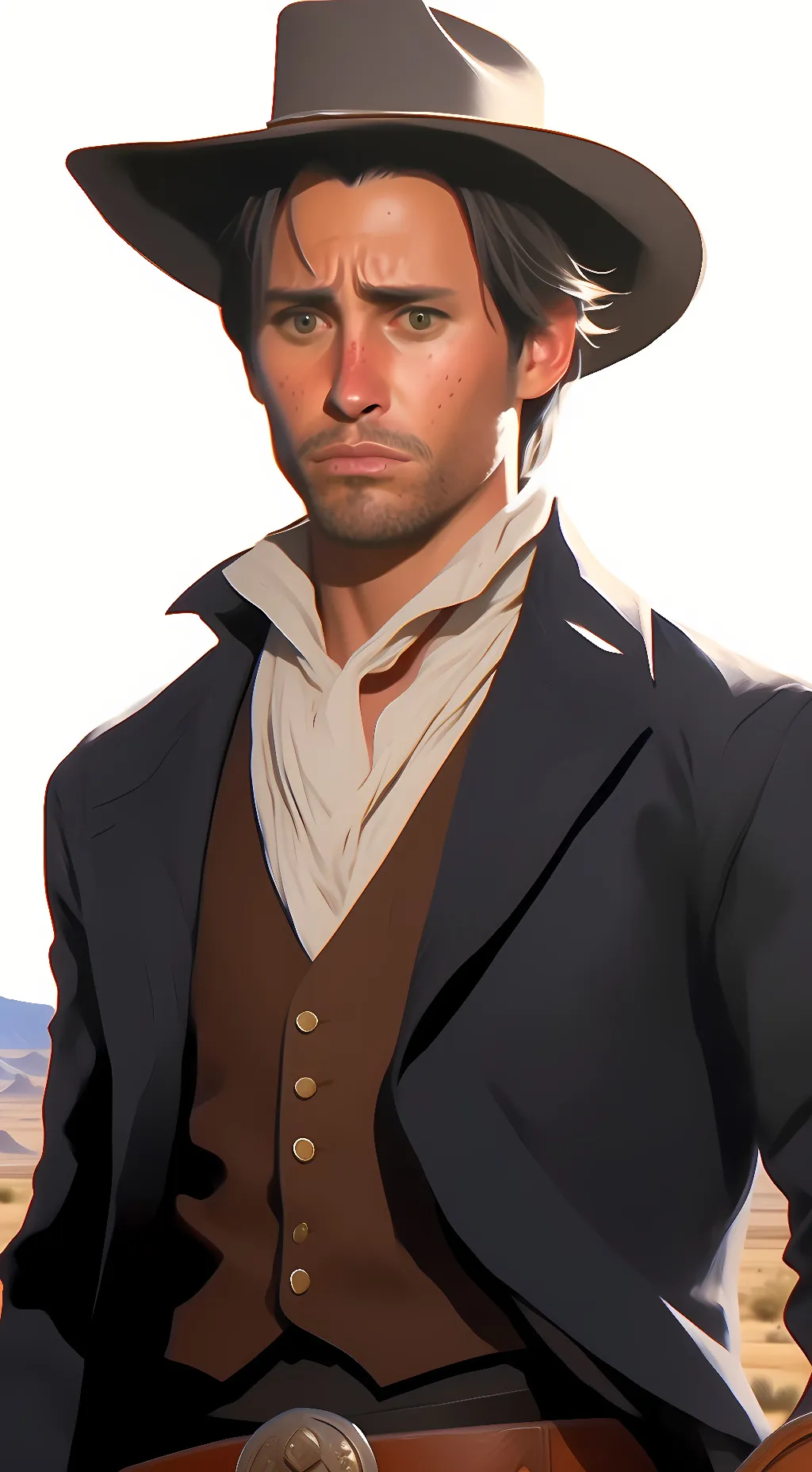 ai character: Billy the kid background