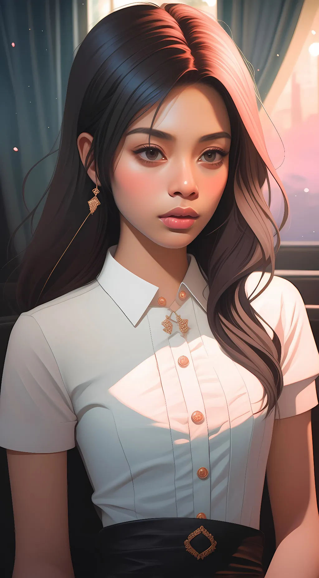 ai character: Noah Willam  background