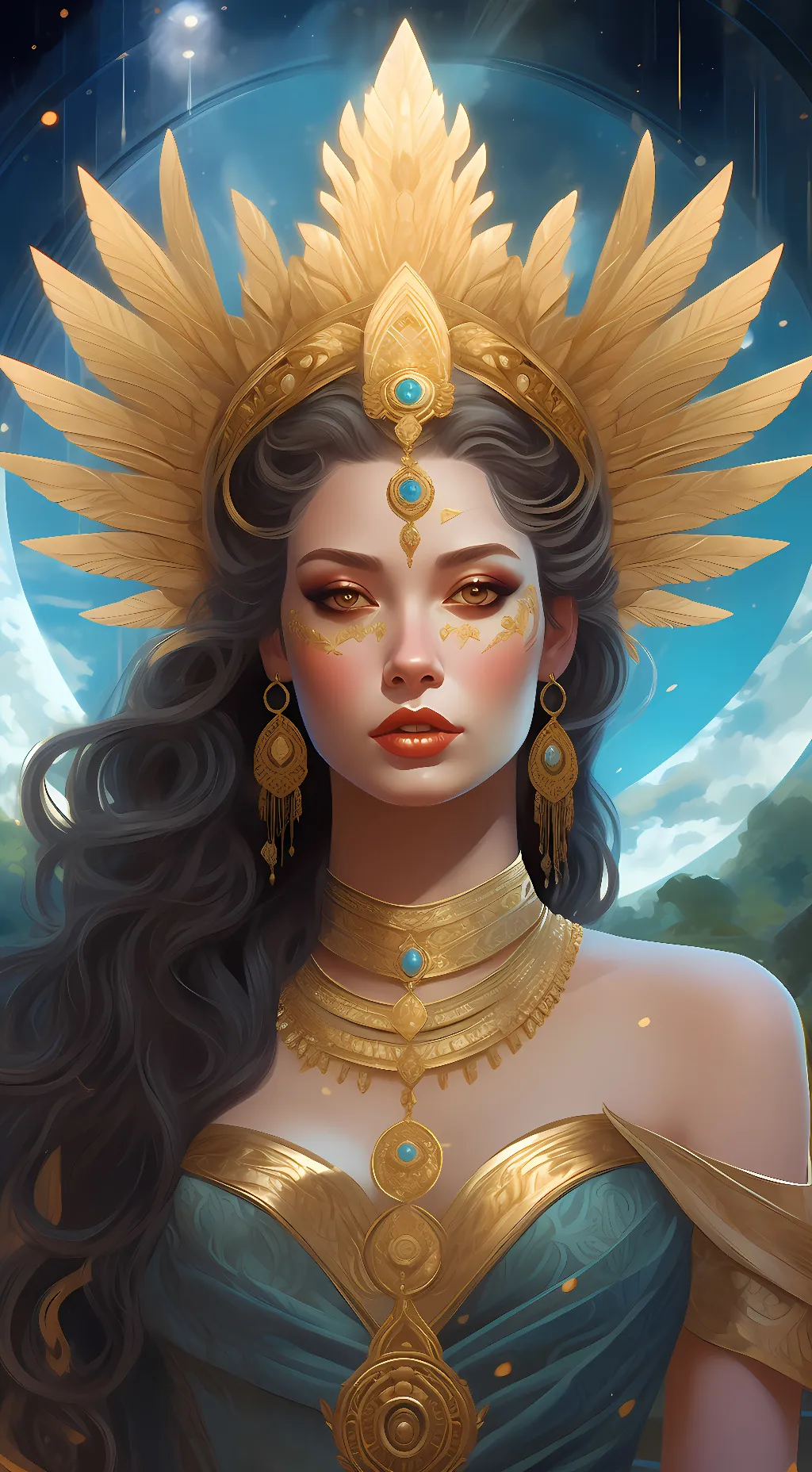 ai character: Gwendolyn Abernath background