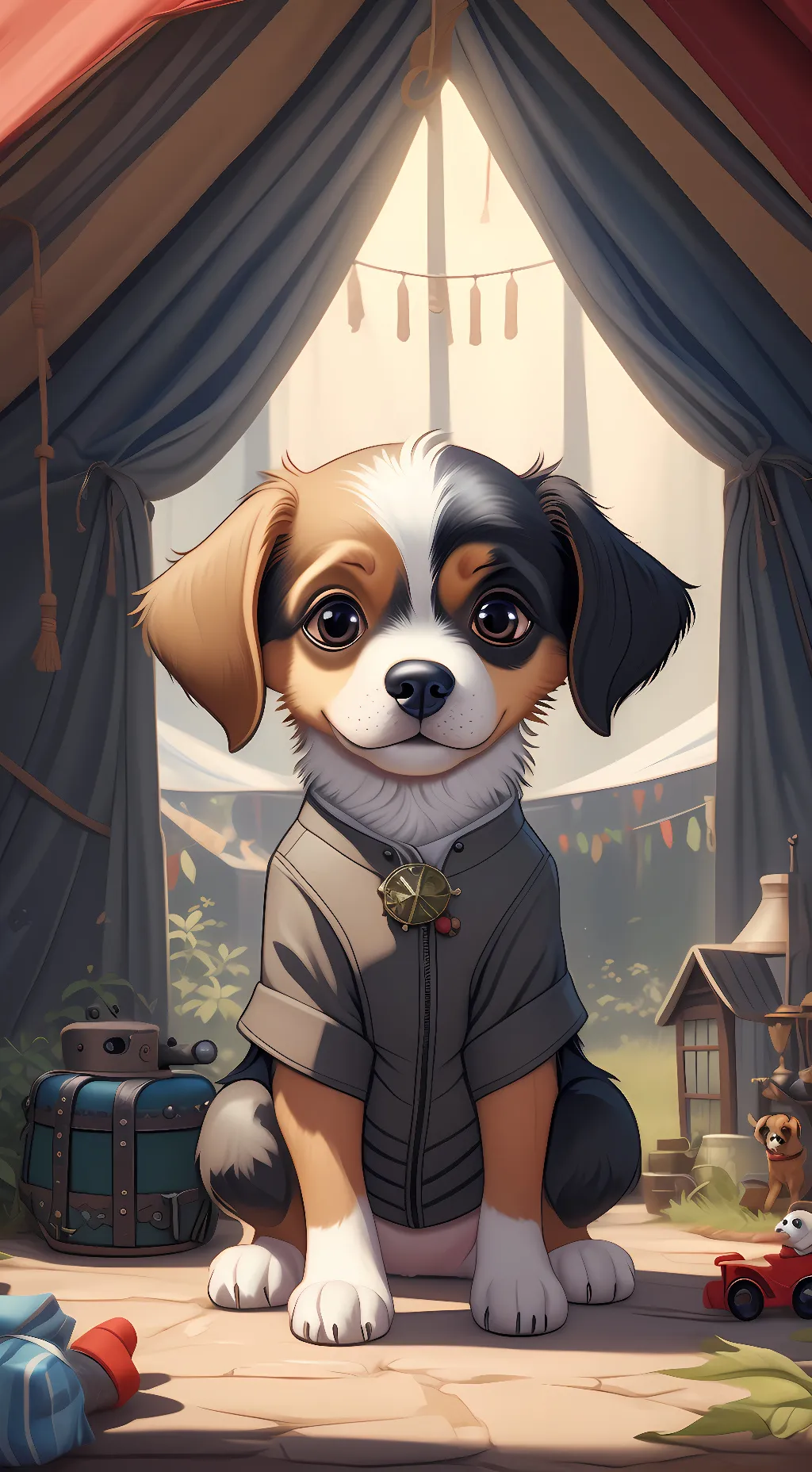 ai character: Spike background