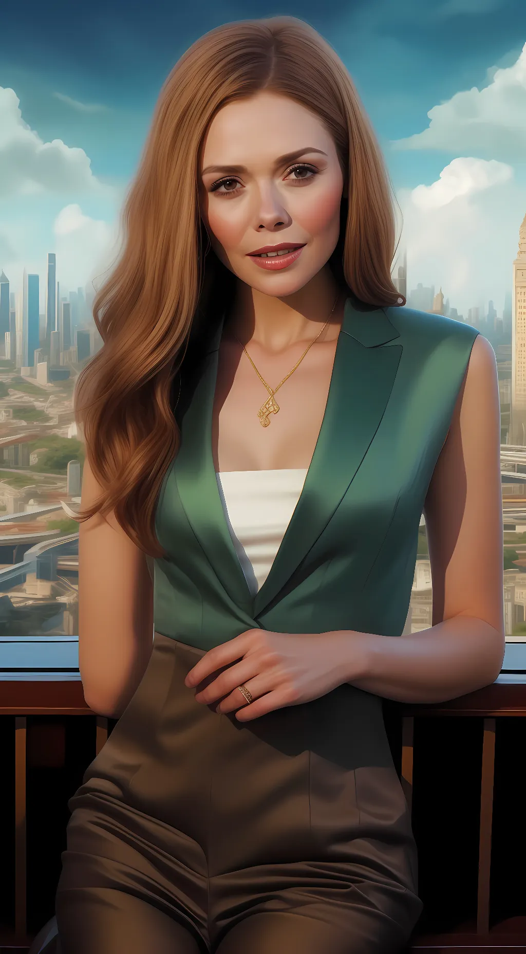 ai character: Wanda background