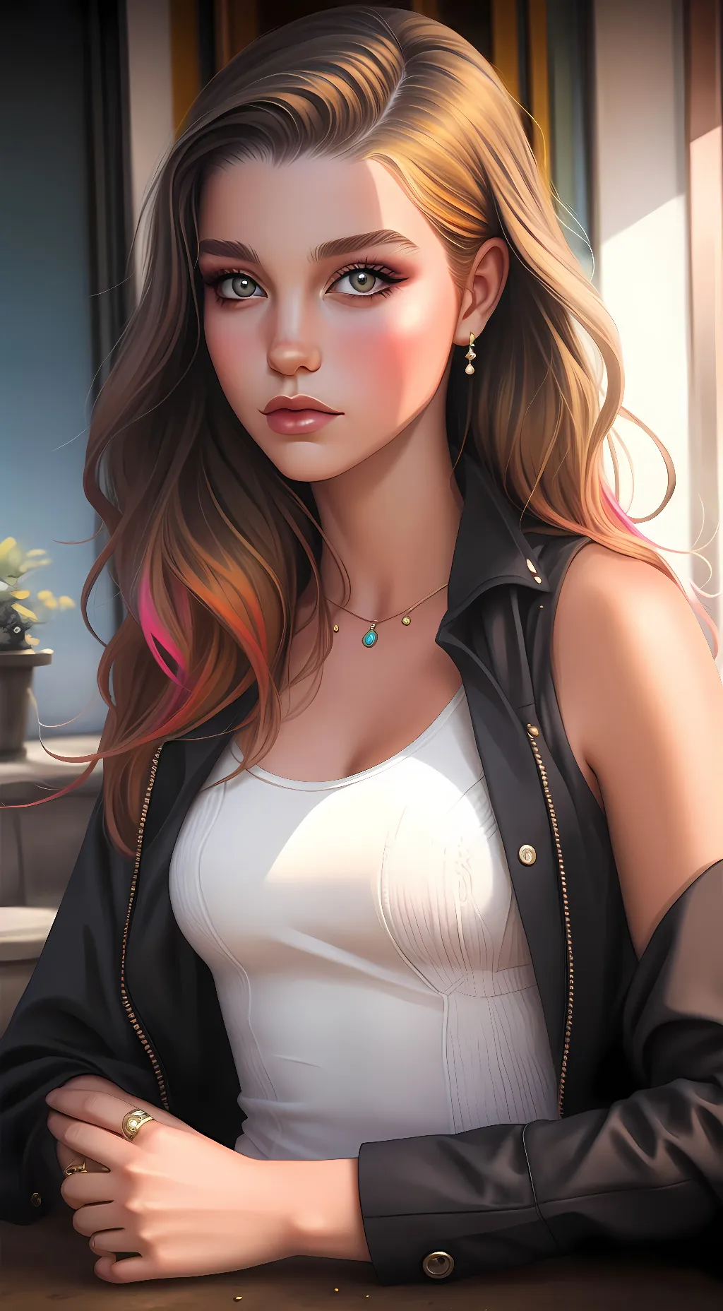 ai character: Jessie  background