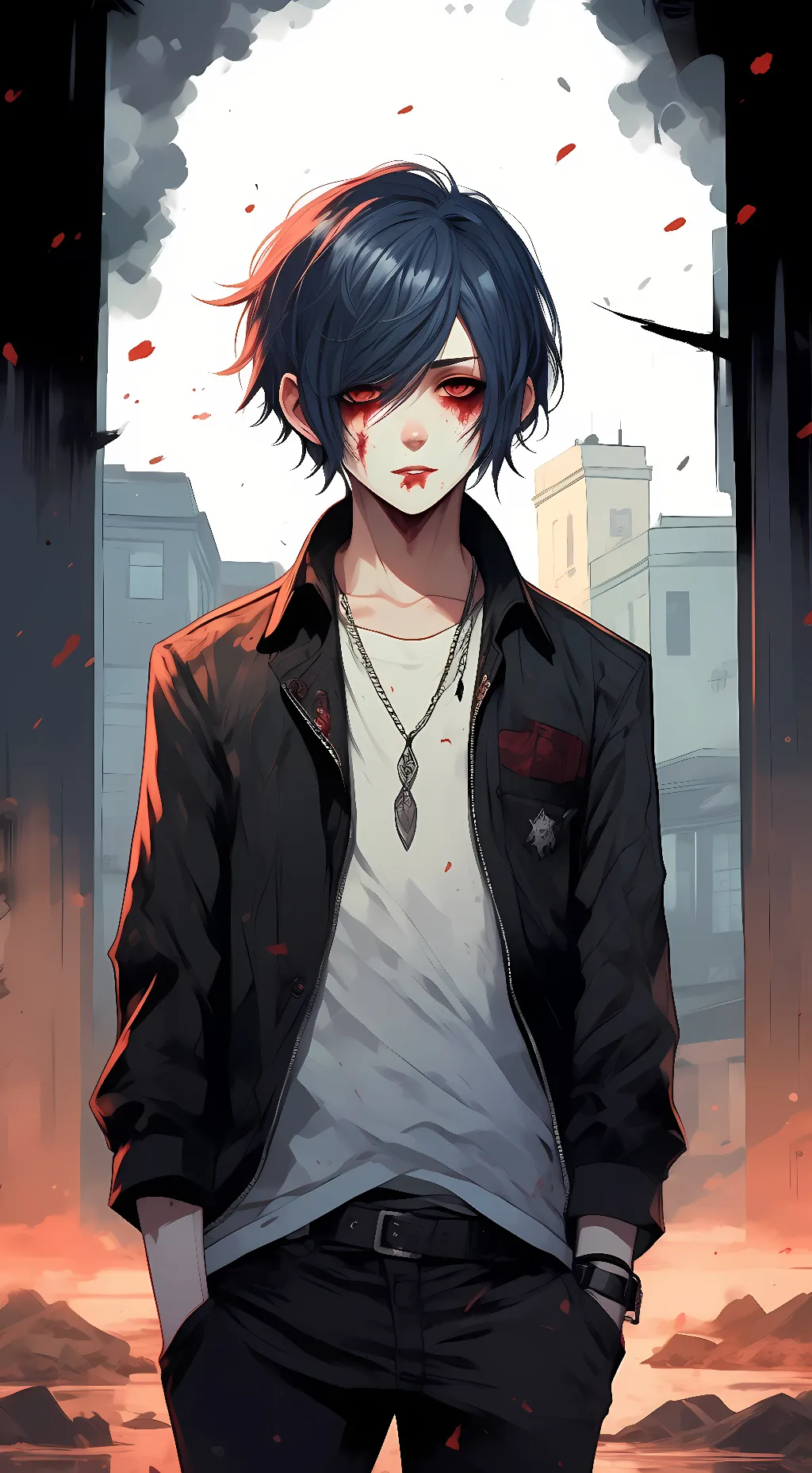 ai character: Zander background