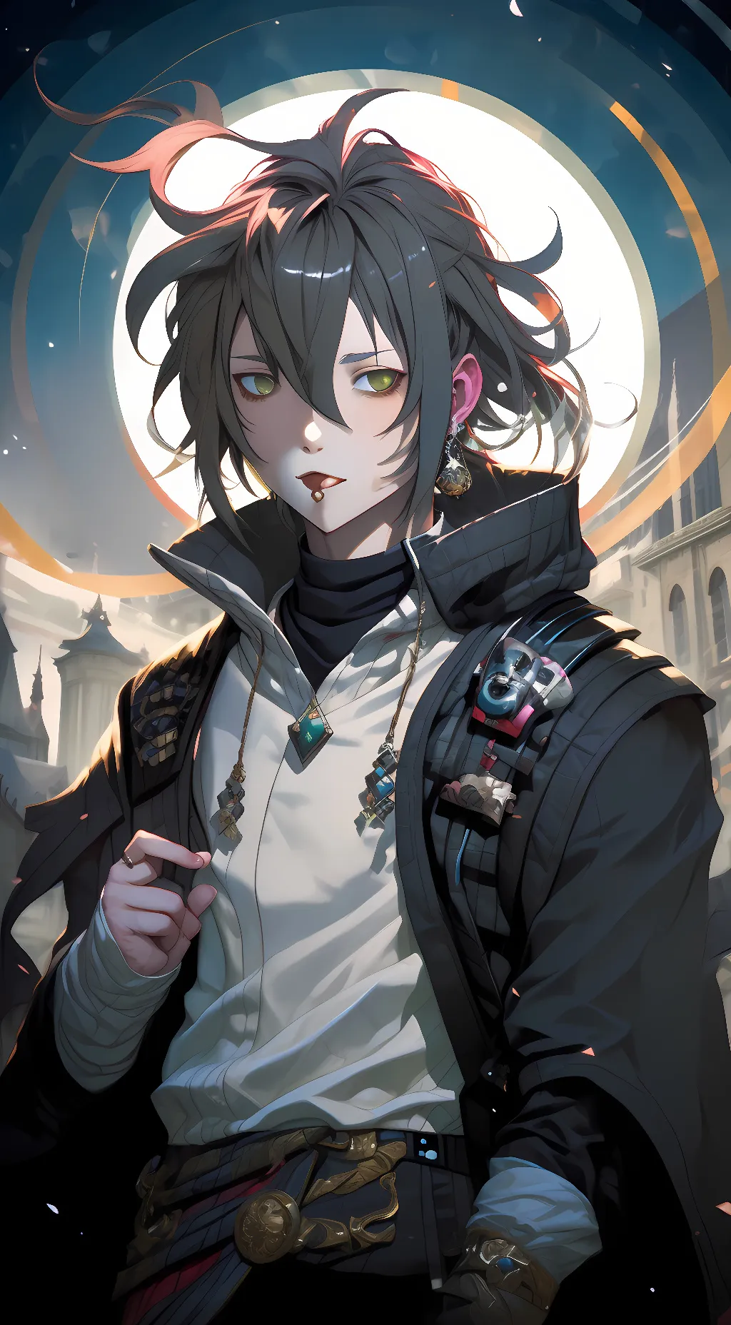 ai character: ray background