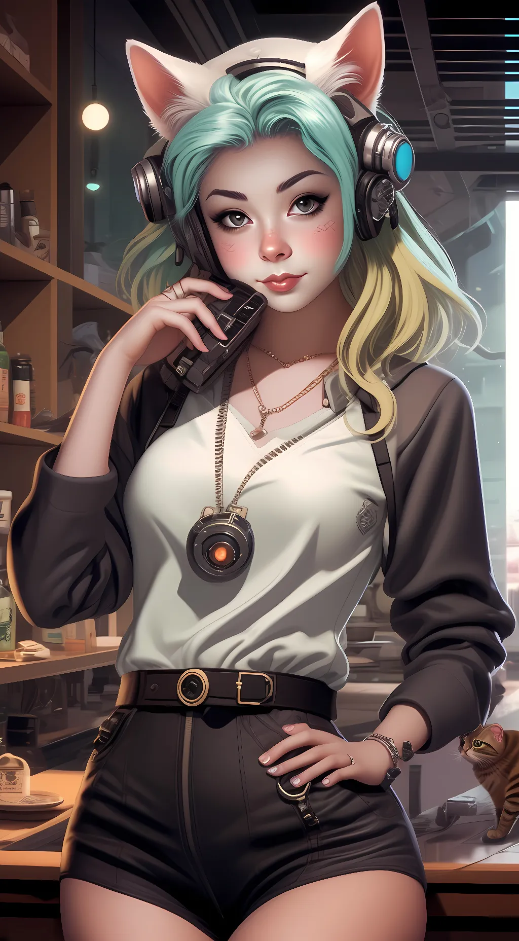 ai character: L.E. Chang background