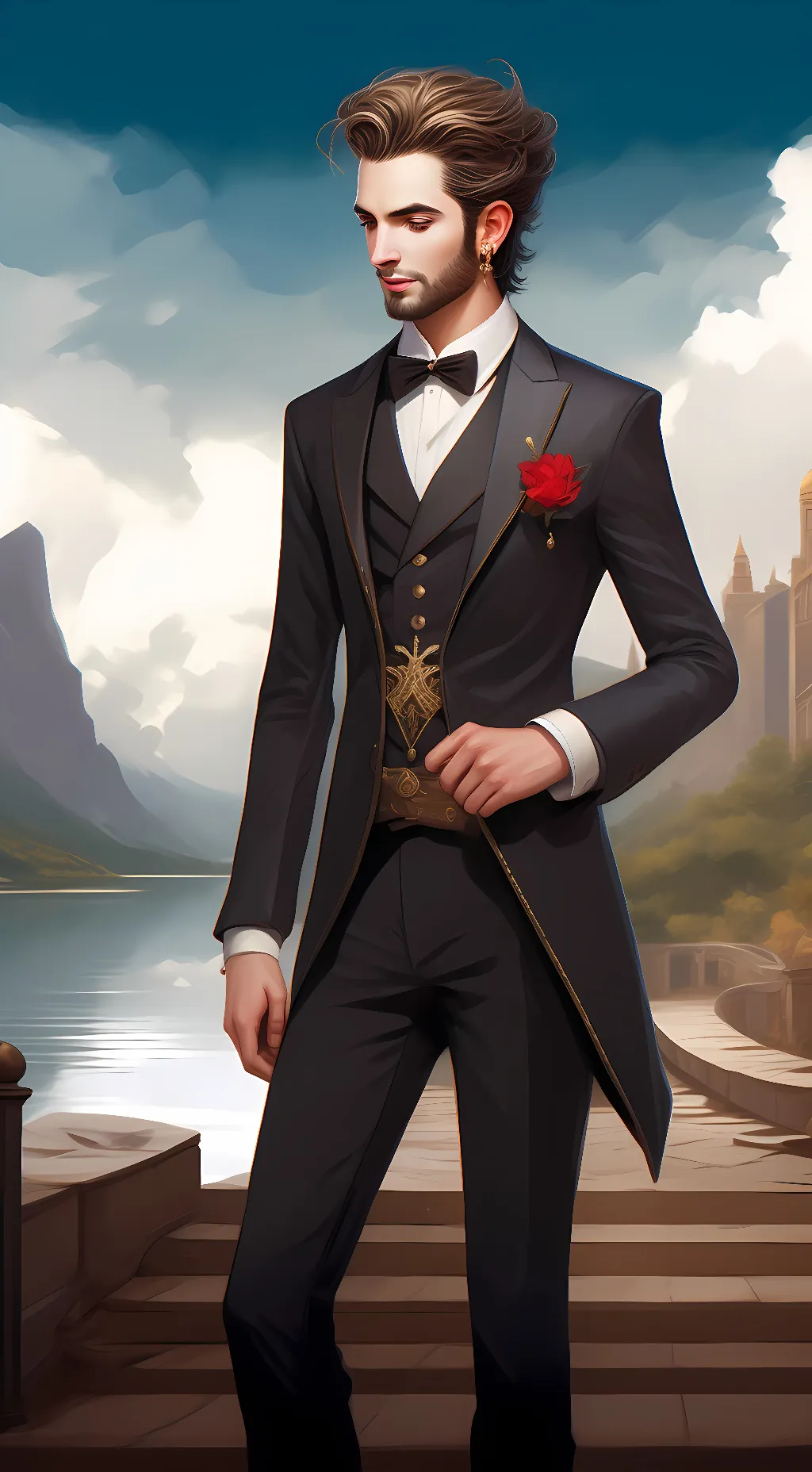 ai character: Mr Burke background