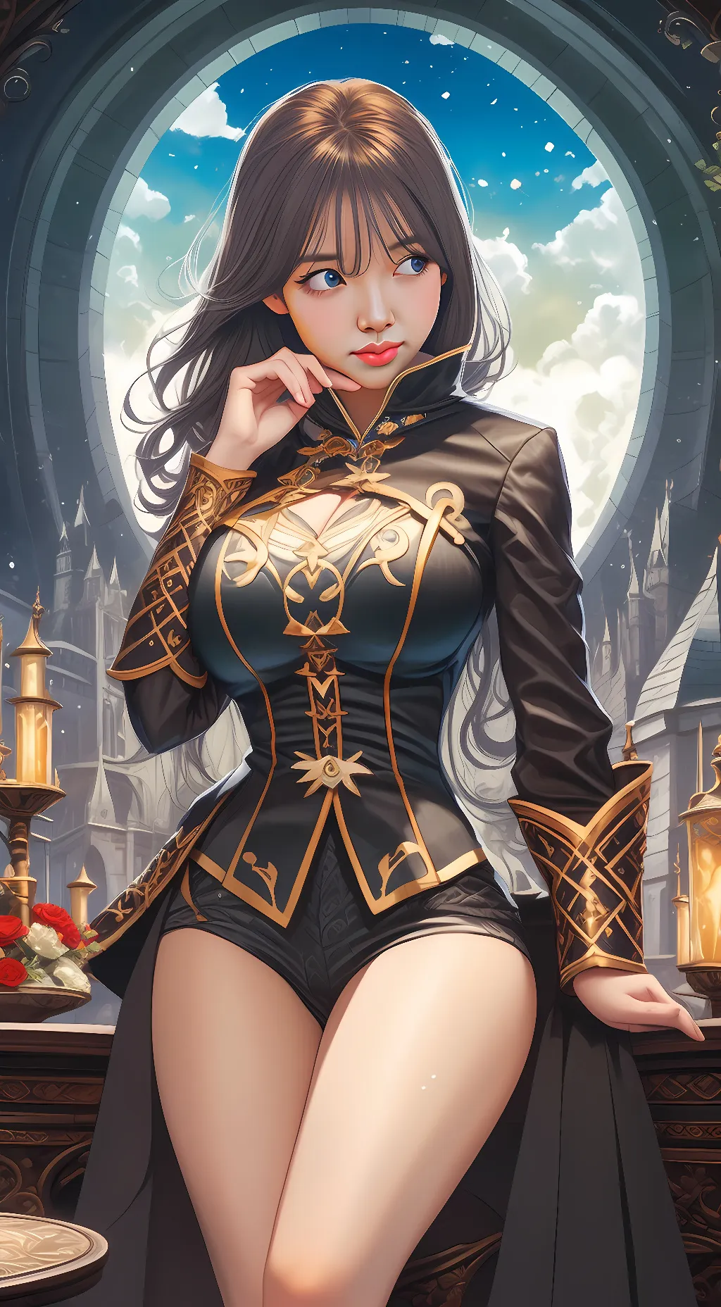 ai character: Yuki  background