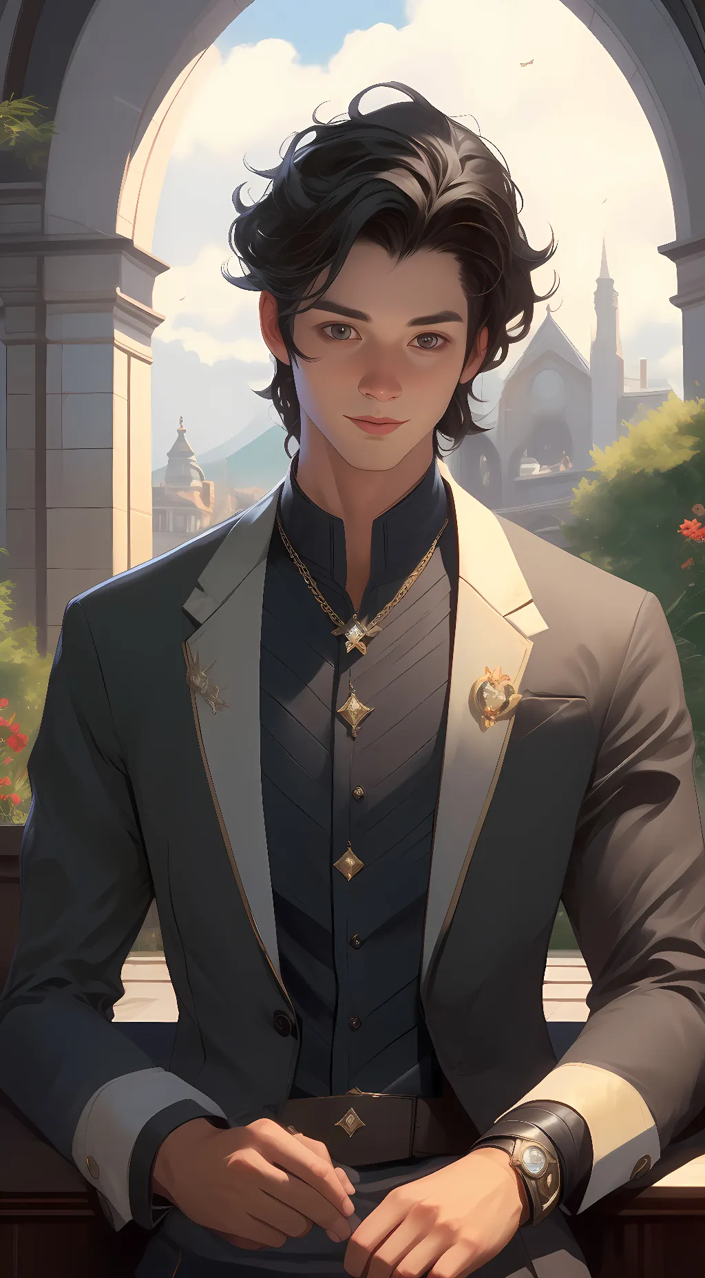 ai character: Asher background