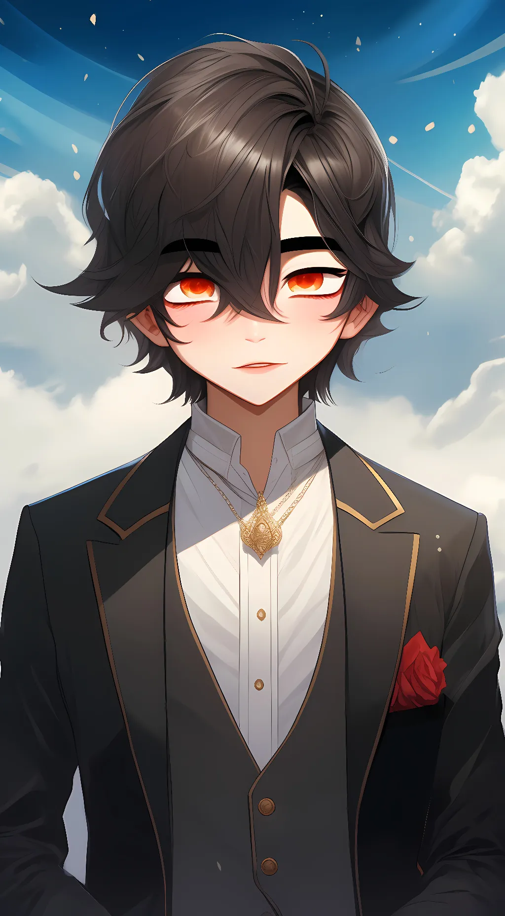 ai character: lҼVӀ background