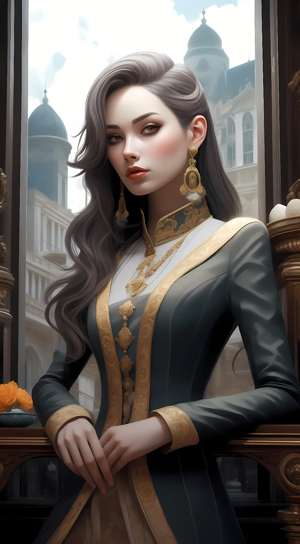 ai character: Raven background