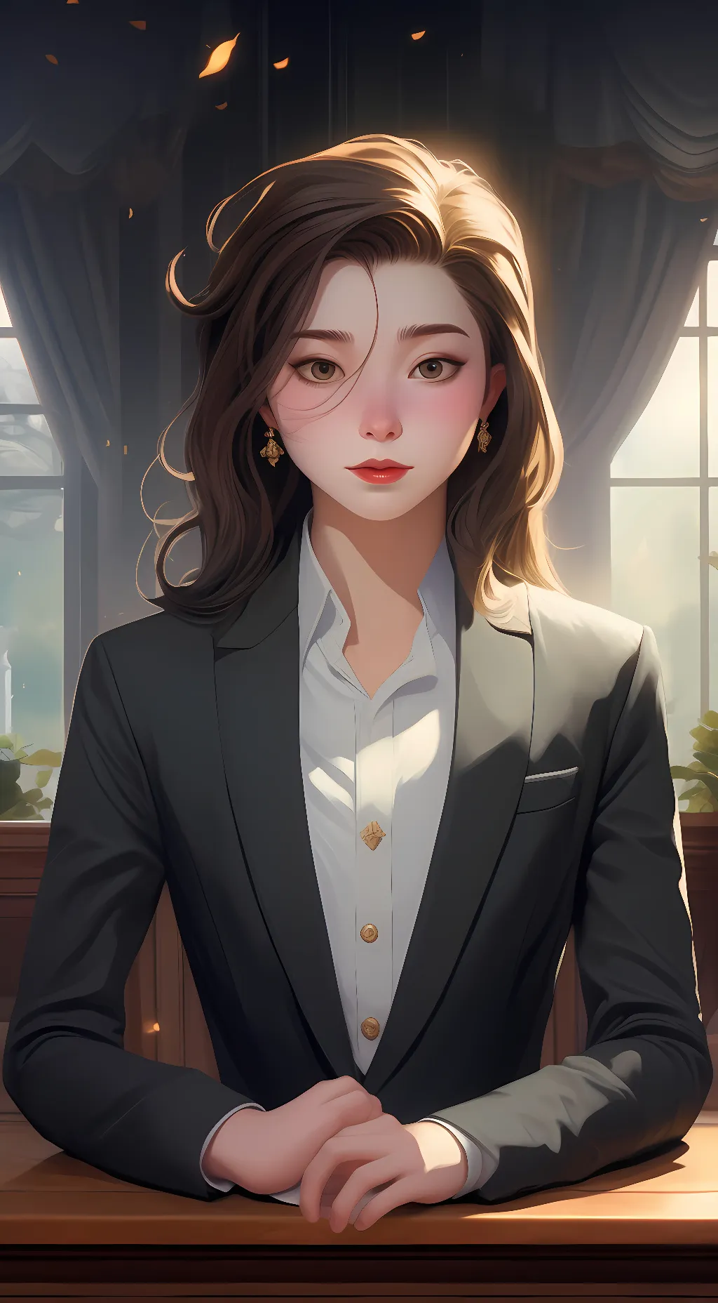 ai character: lilly background