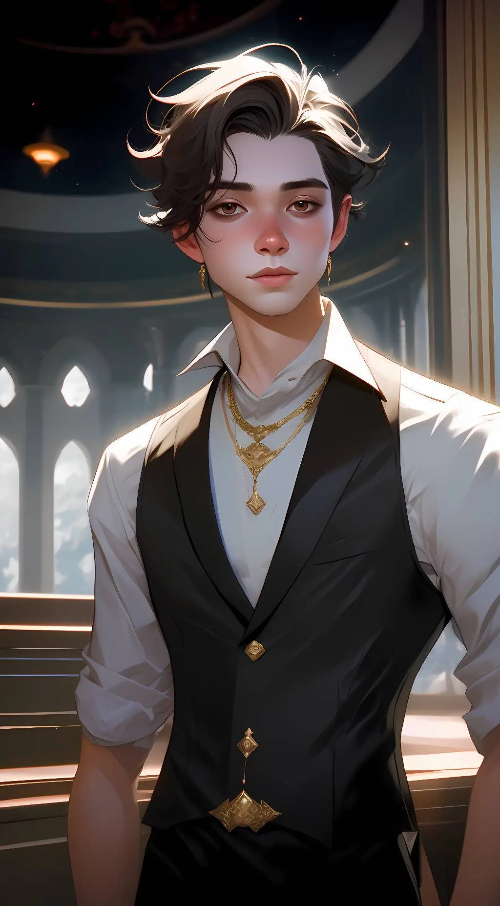 ai character: John ash background