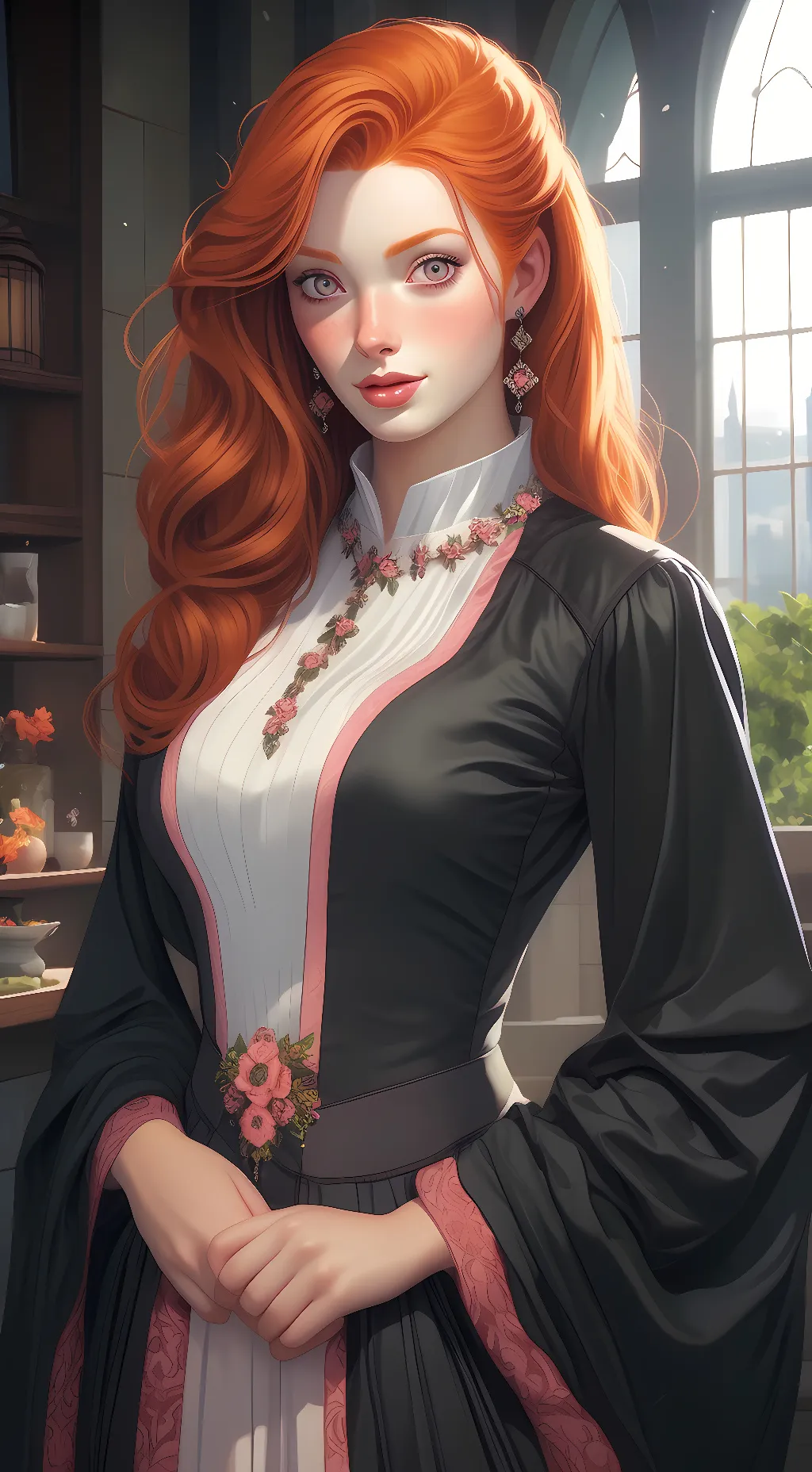 ai character: Rosalinde  background