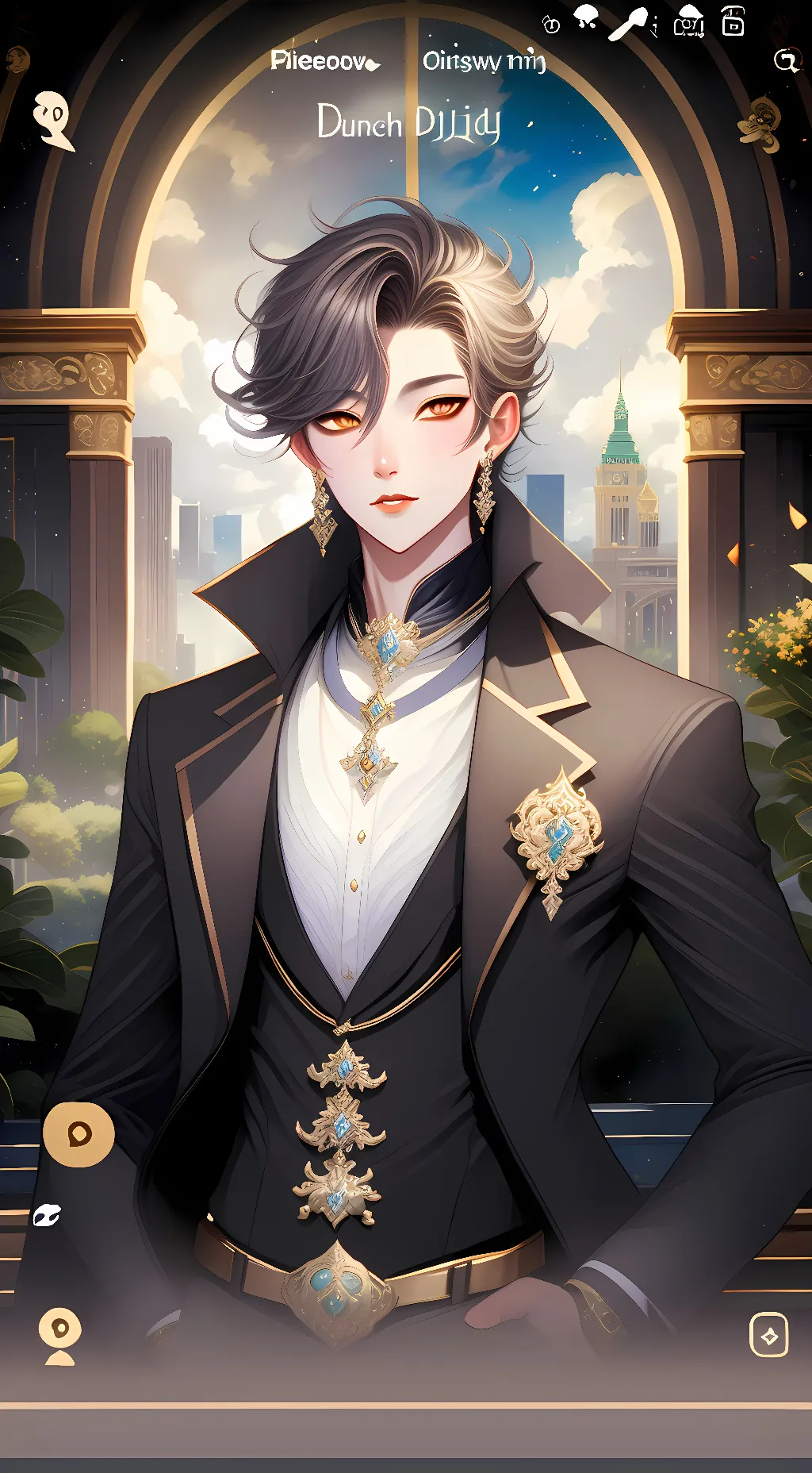 ai character: Angel background