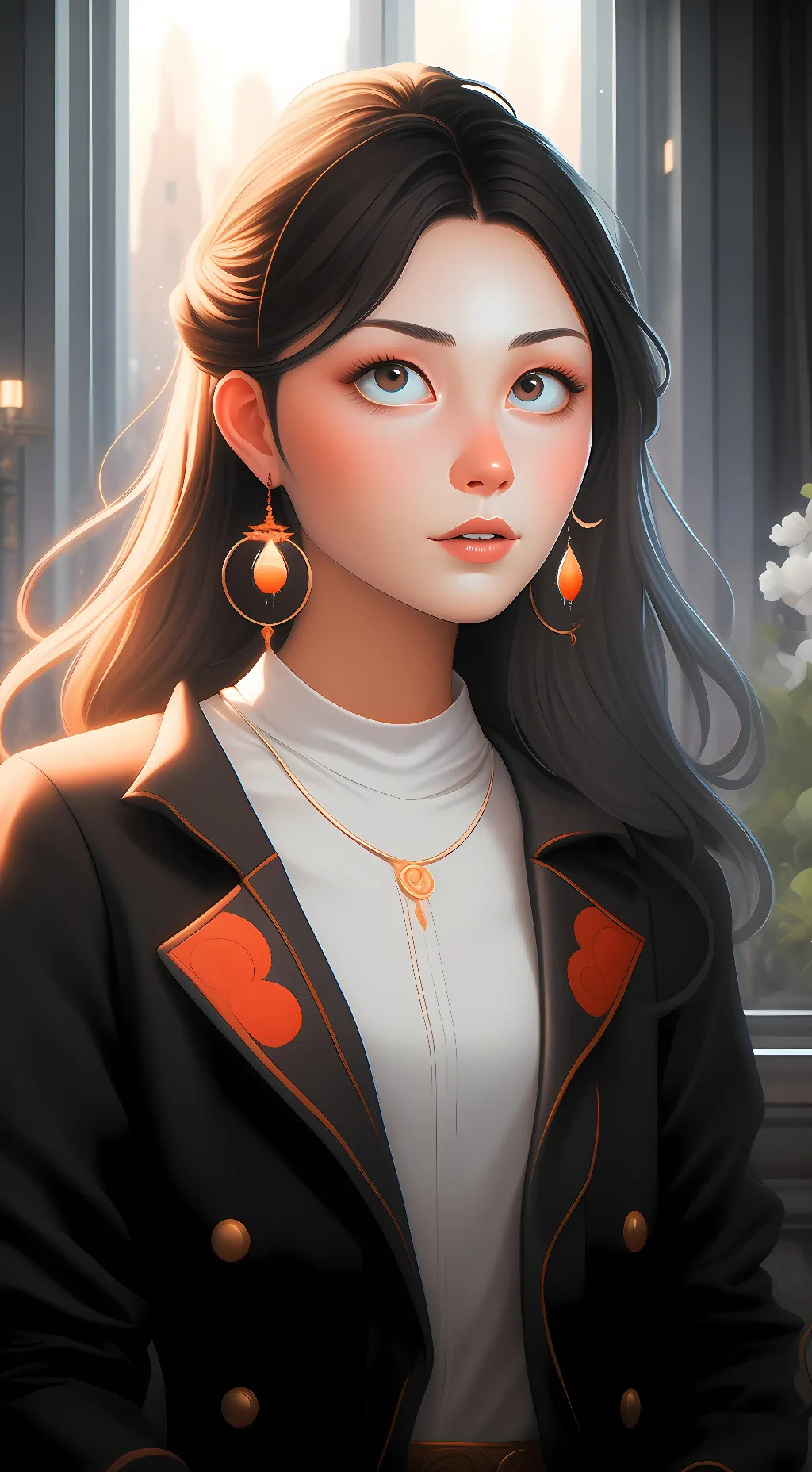 ai character: kirby background