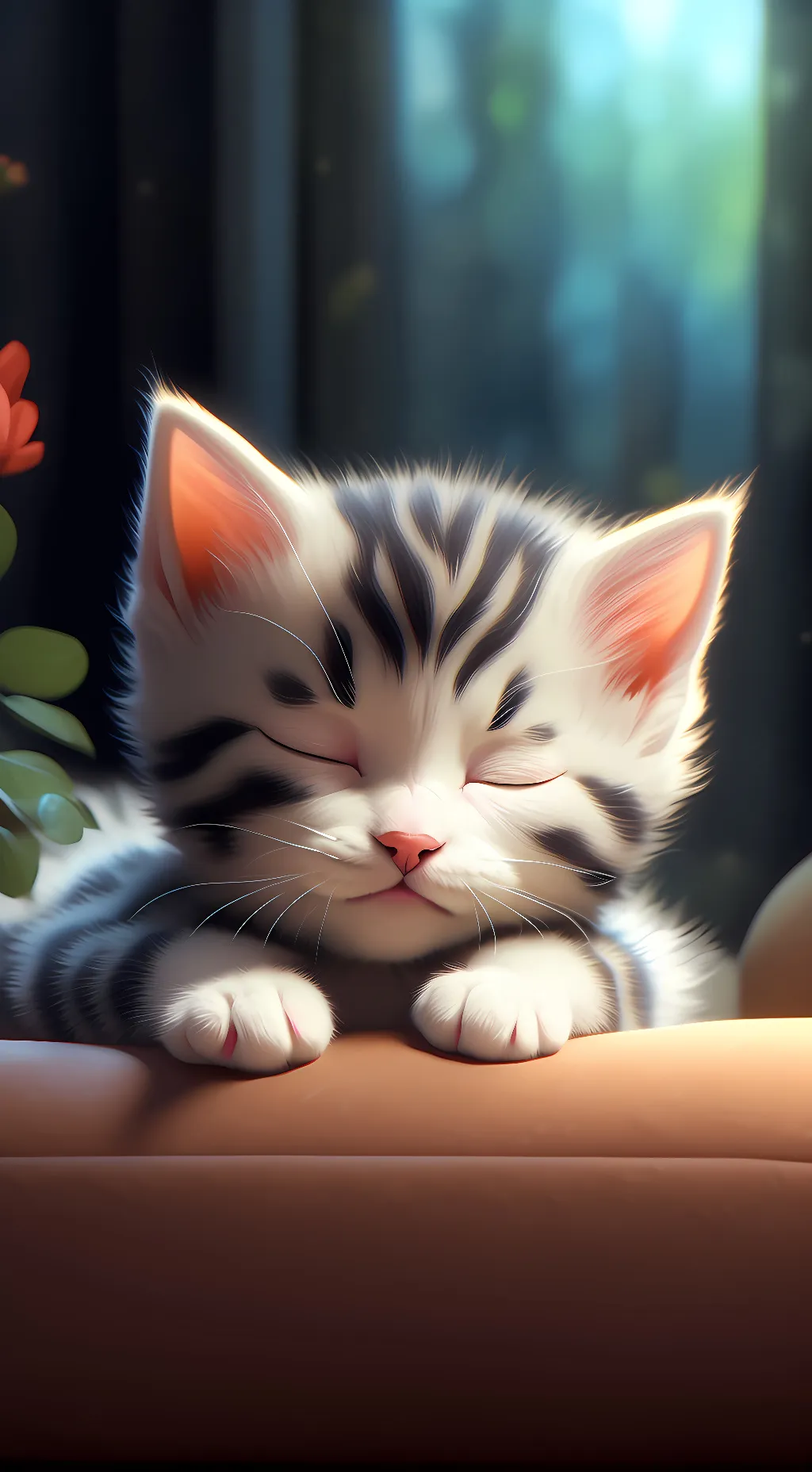 ai character: °Melly° background