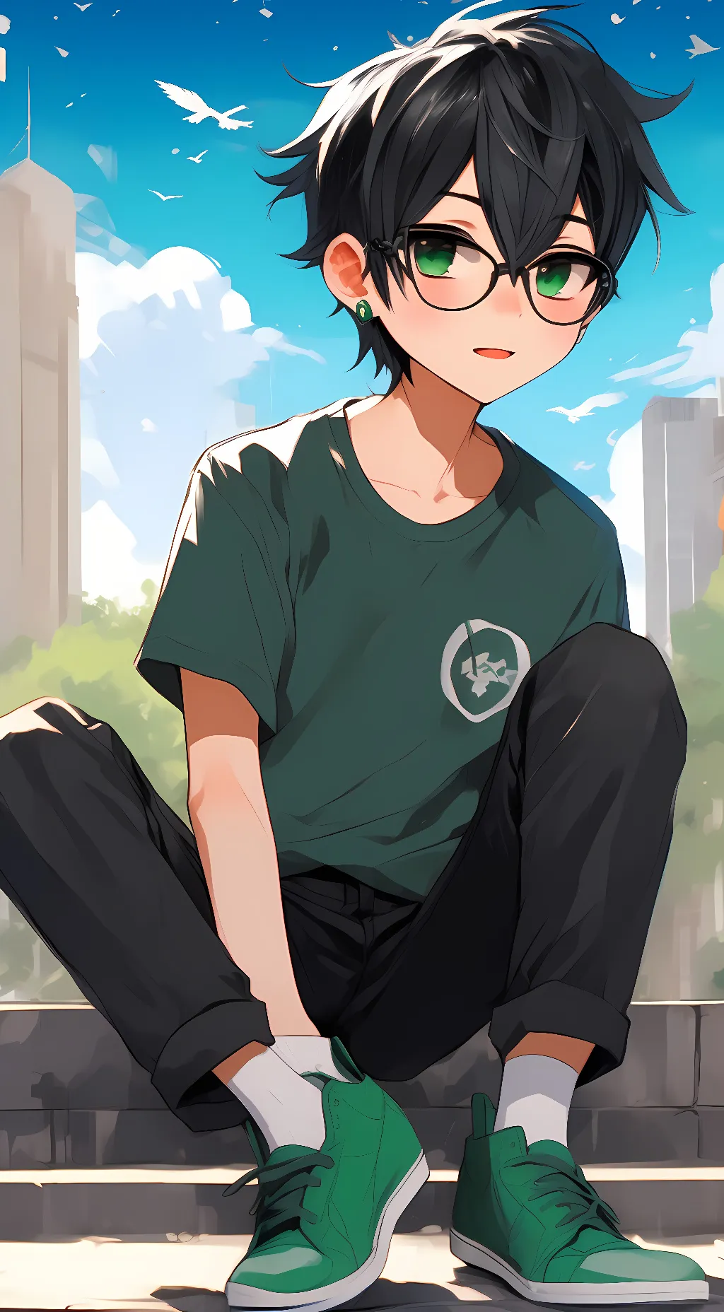 ai character: Mike background