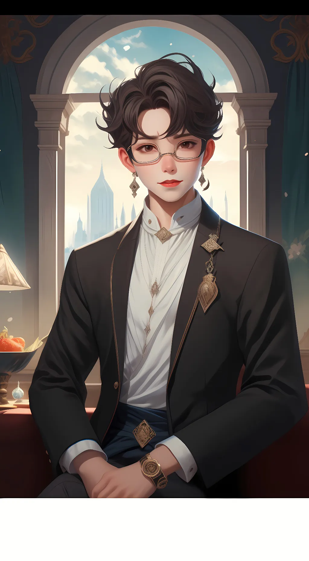 ai character: Lance  background