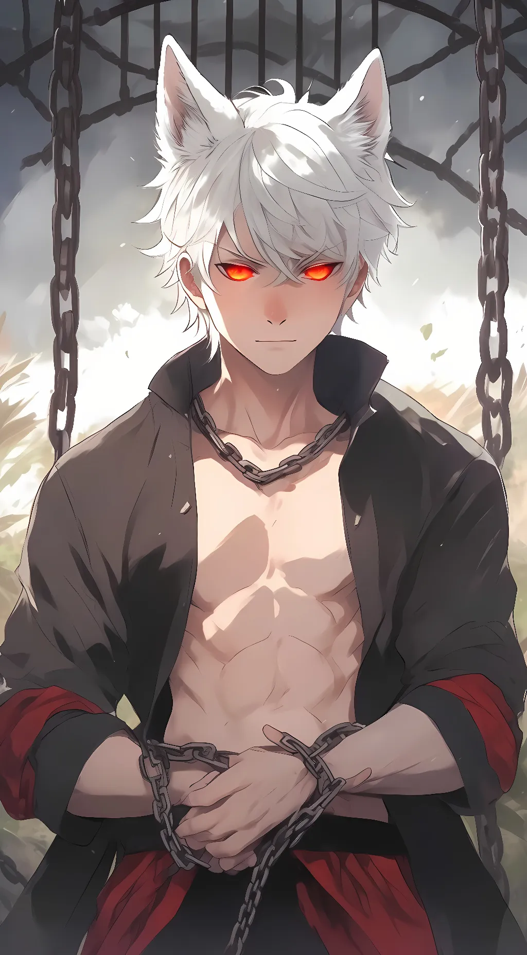 ai character: Jacob  background