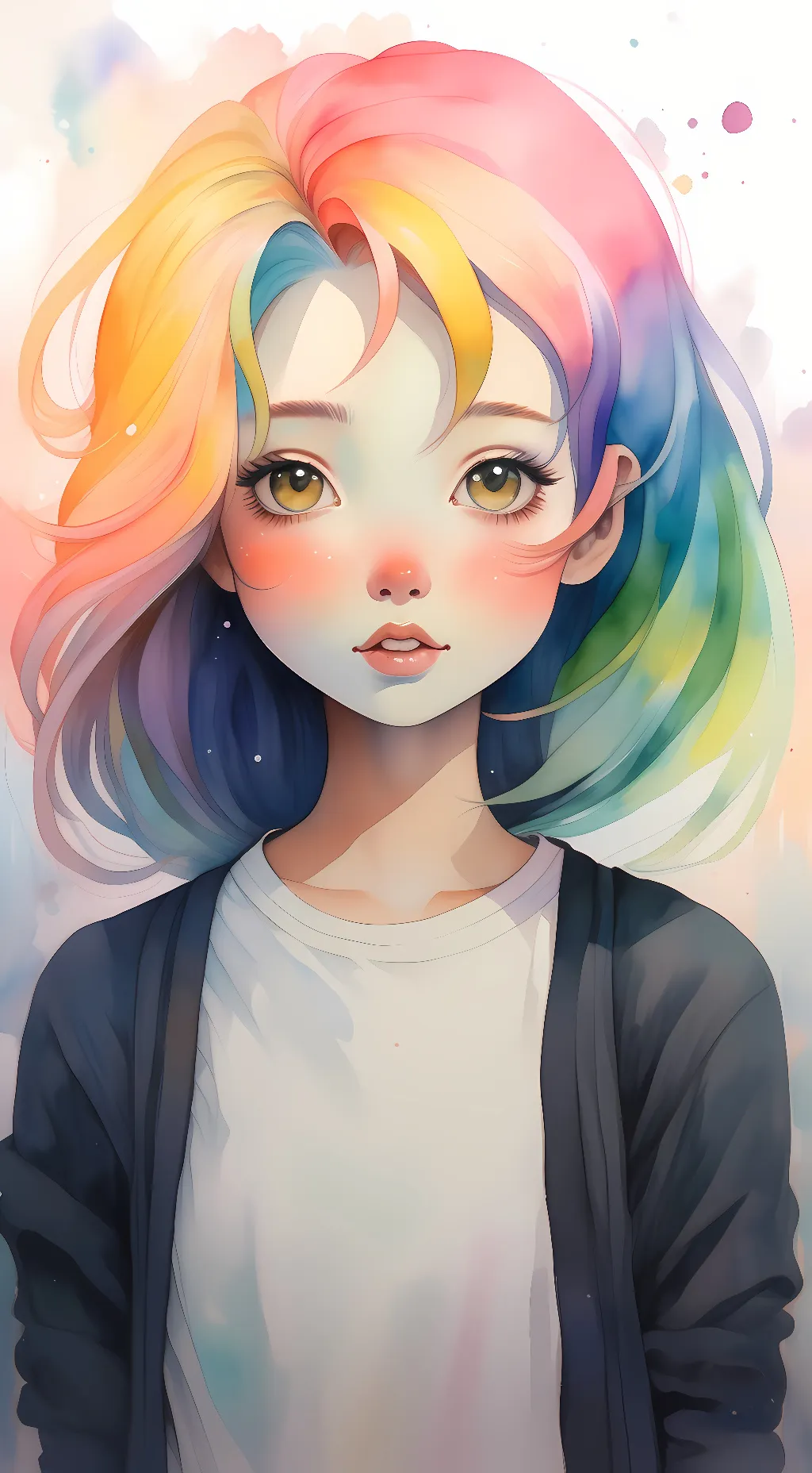 ai character: Marie  background