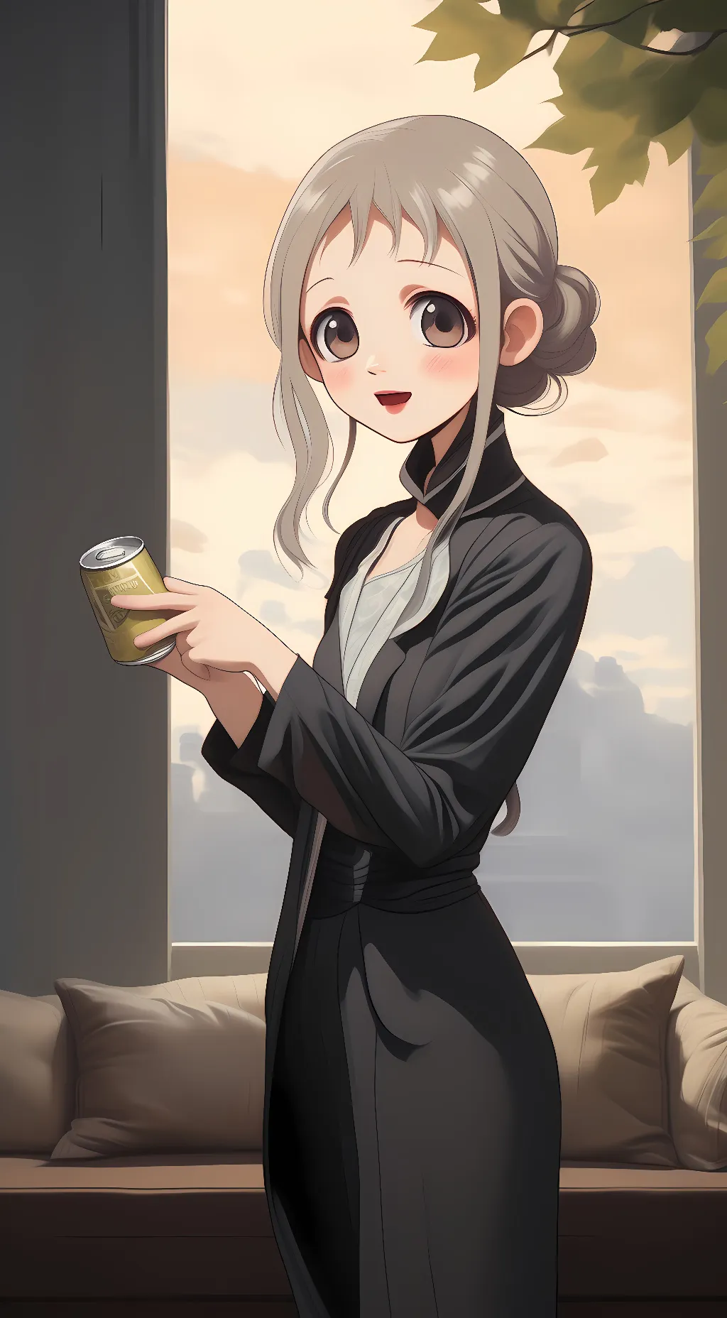 ai character: Nene yashiro background