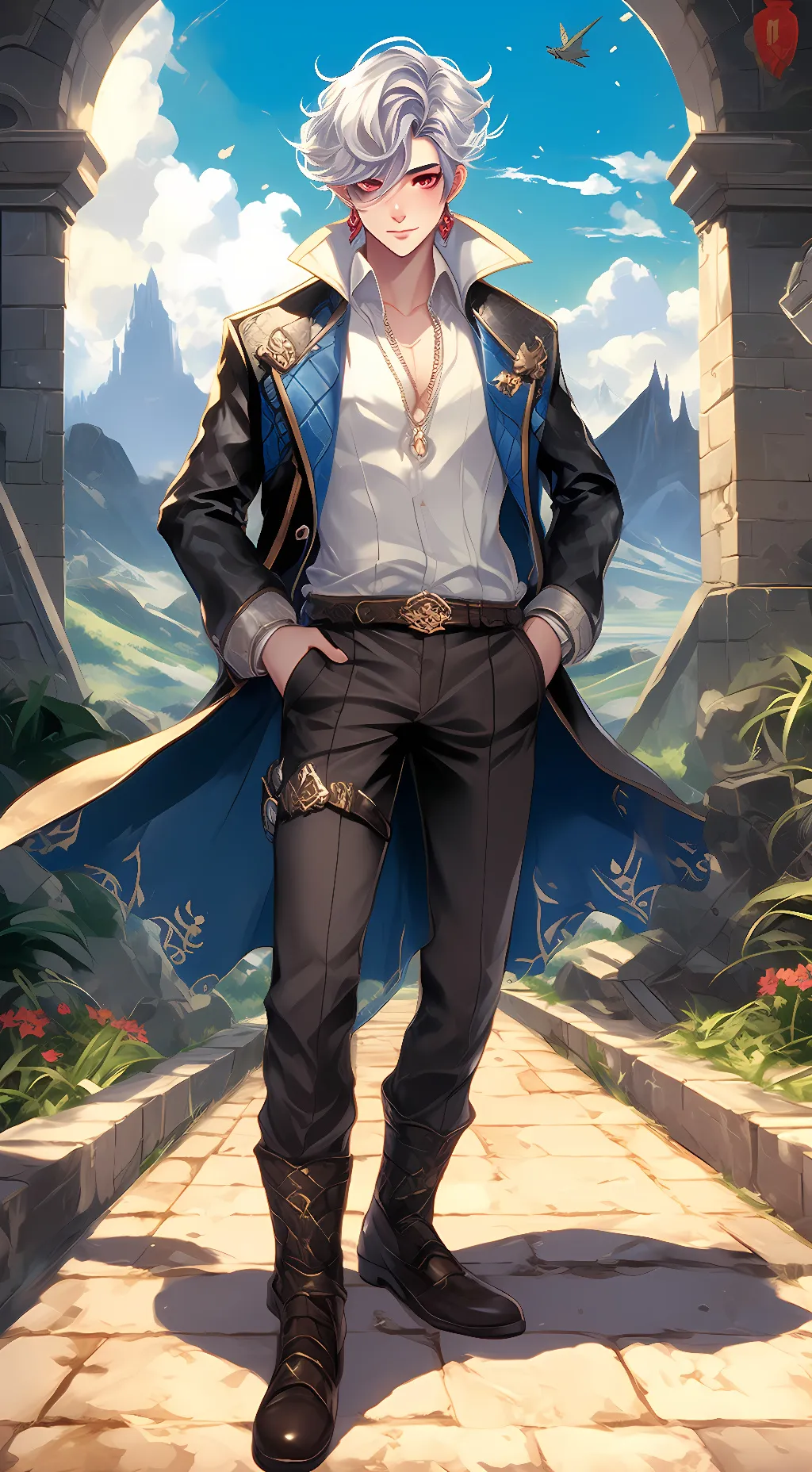 ai character: liam background