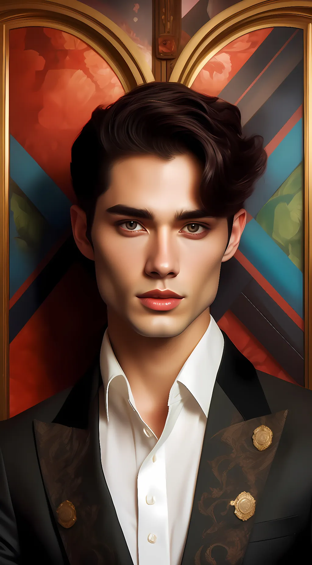 ai character: Derrick Parker. background