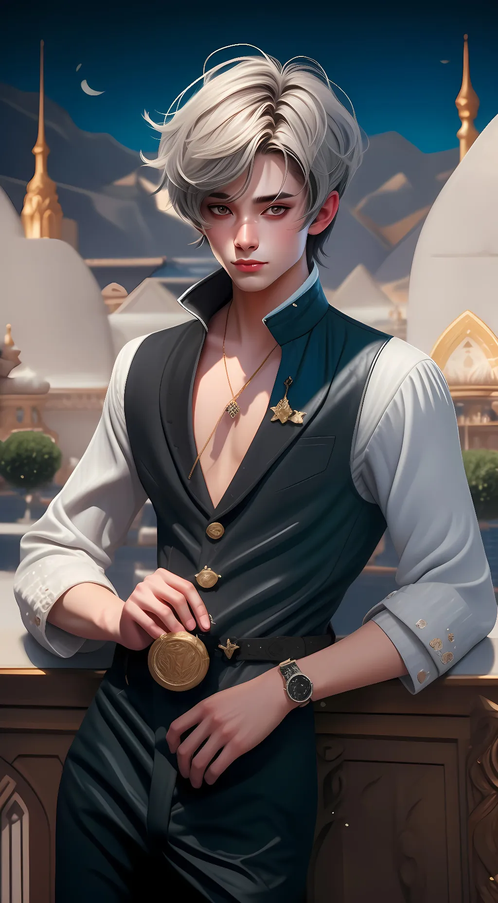 ai character: max background