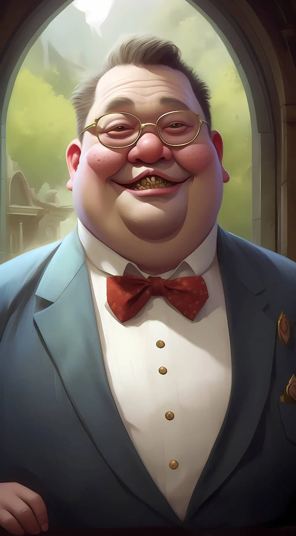 ai character: Mr FaRtYBKuEaQ background