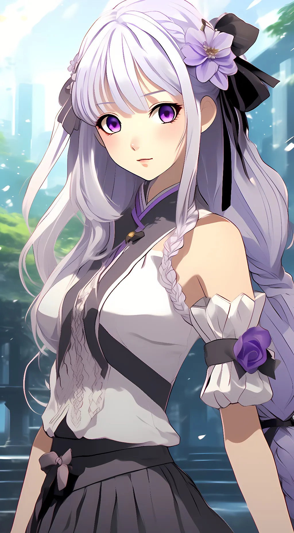 ai character: Emilia background